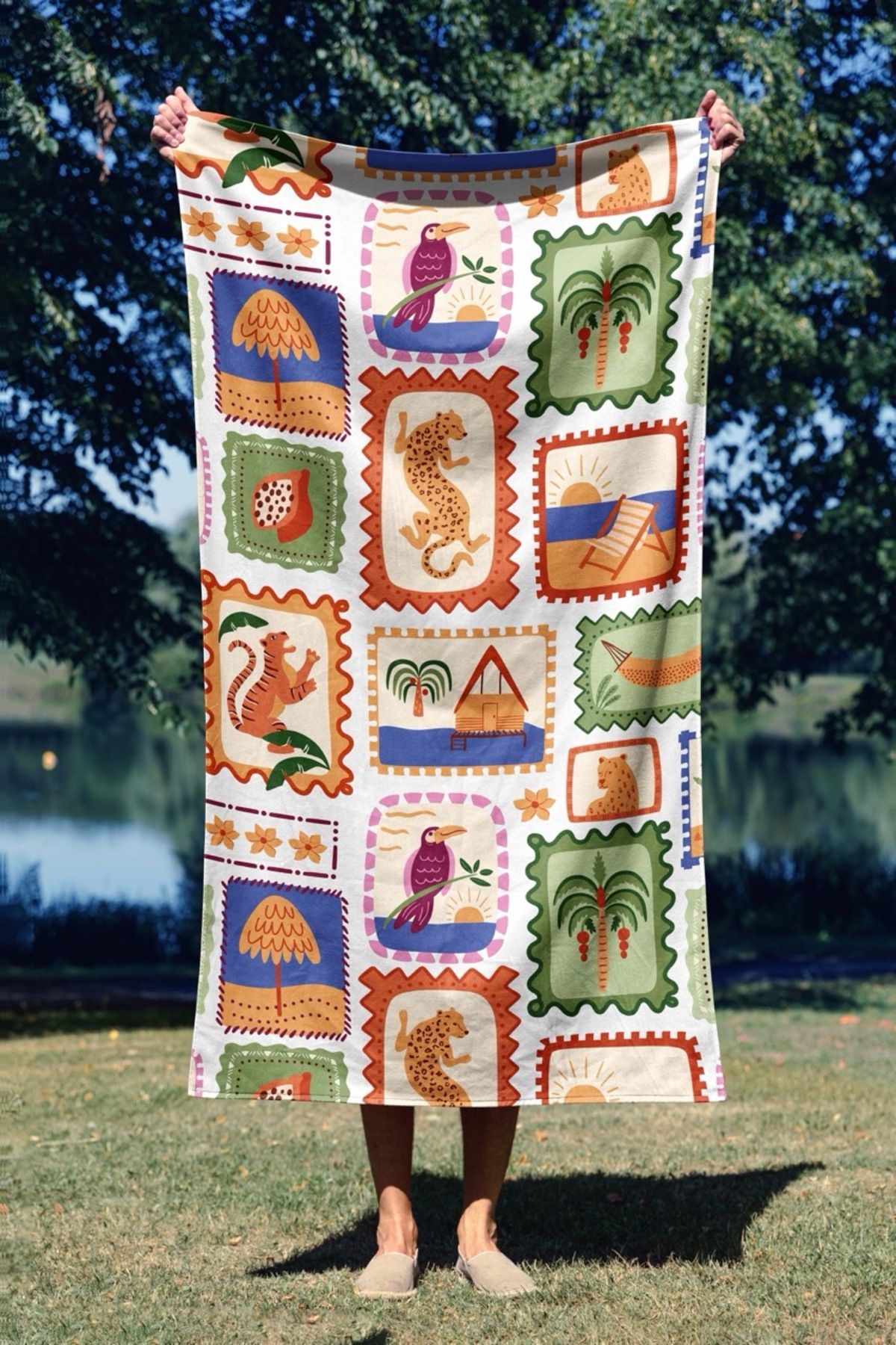 Pilloveland Deniz Ve Plaj Havlusu - 70 X 140 Cm - Sunkiss