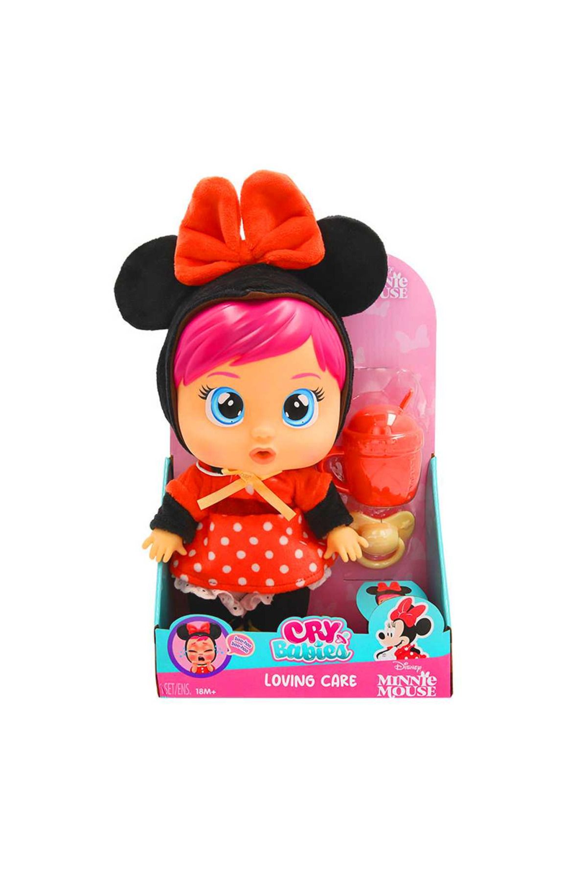 Art Tone CRY BABİES LOVİNG CARE AĞLAYAN BEBEK MİNNİE MOUSE 18M+