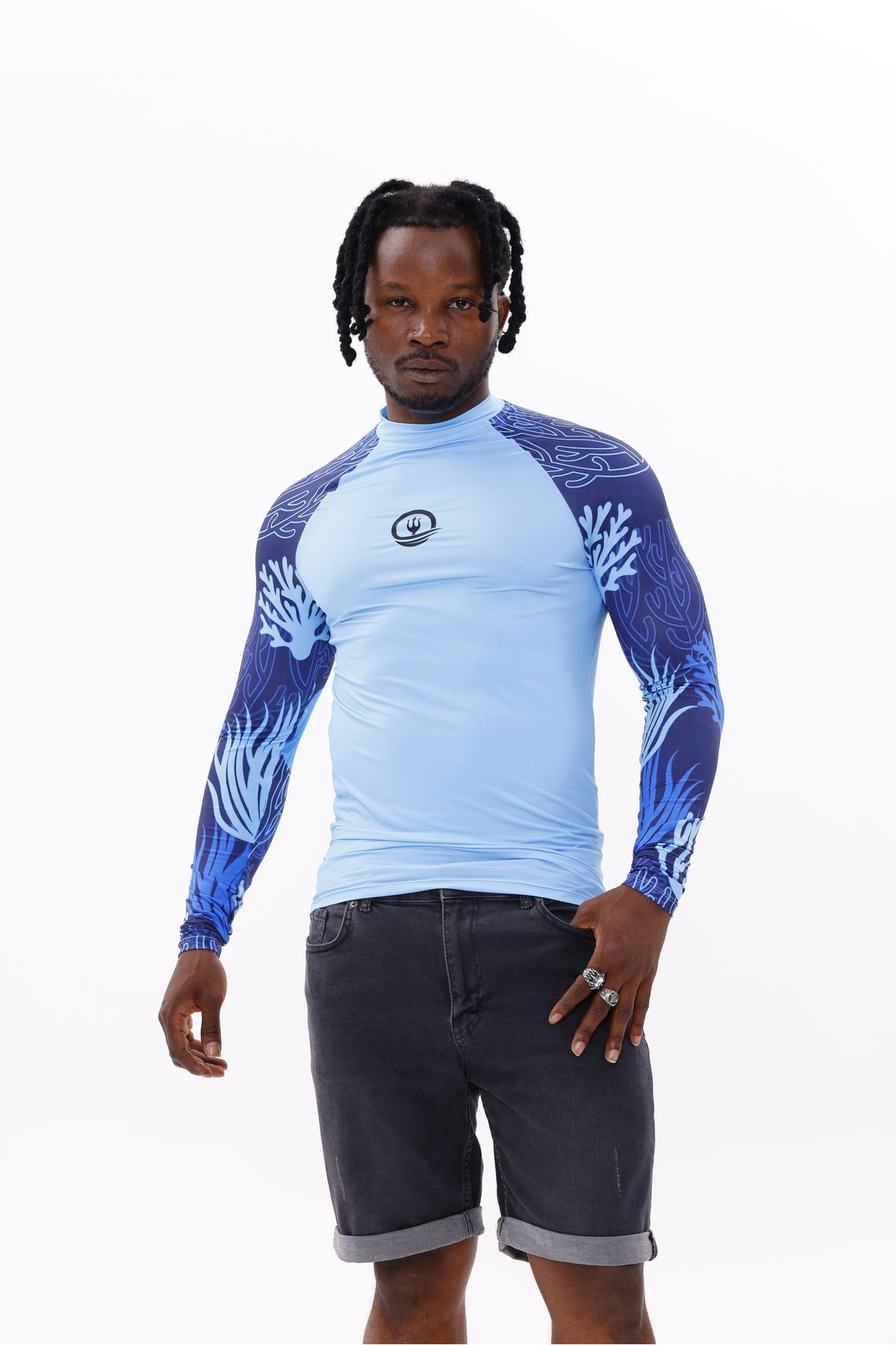 NEPTUNUS SHOP UPF50,ERKEK UZUN KOLLU RASHGUARD,DALIŞ,YELKEN,SÖRF,SCUBA