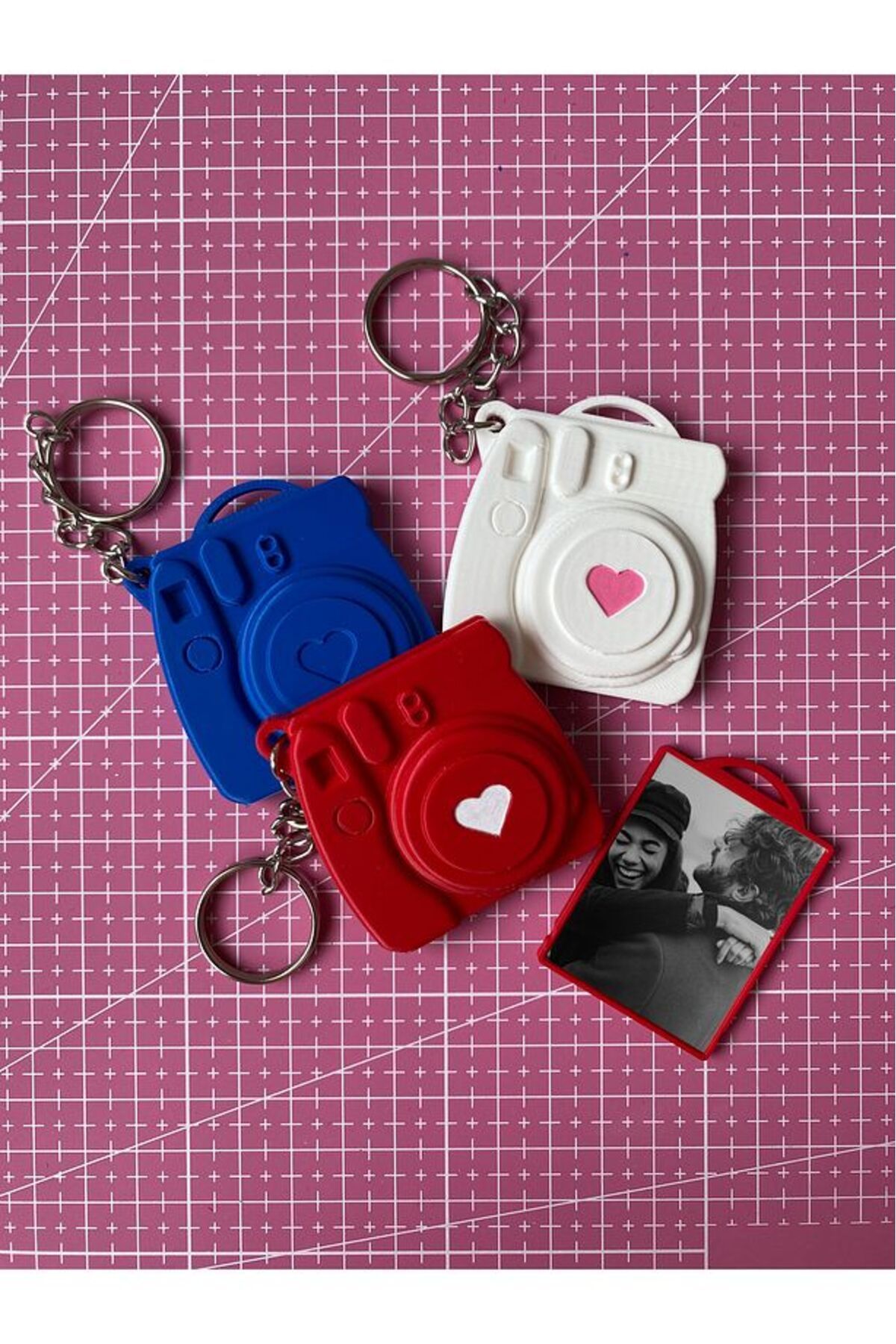KÖYMEN Mini Anahtarlık-Fotoğraf Çerçeveli