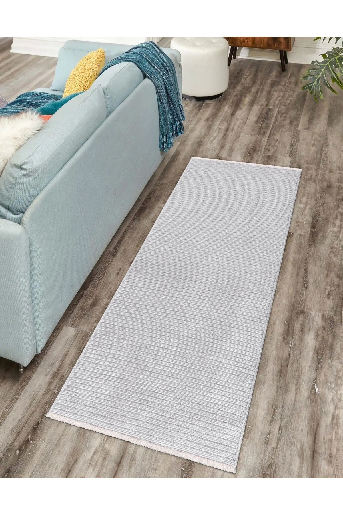 Rozen Home MALDİV Yıkanabilir Yolluk Kaydırmaz,Pamuk Dokuma,Premium Kalite Salon&mutfak&yemek Odası Kilimi
