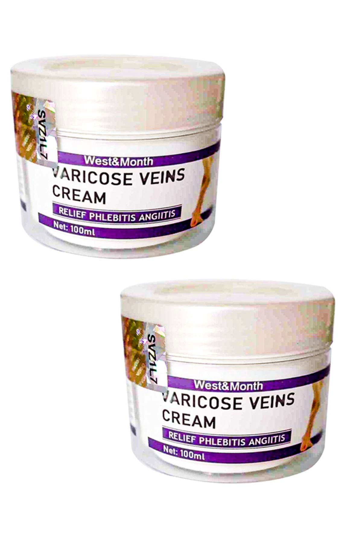 Modafiks Varix Varicose Veins West&Month Leg Bakım Kremi 100 ml X 2 adet