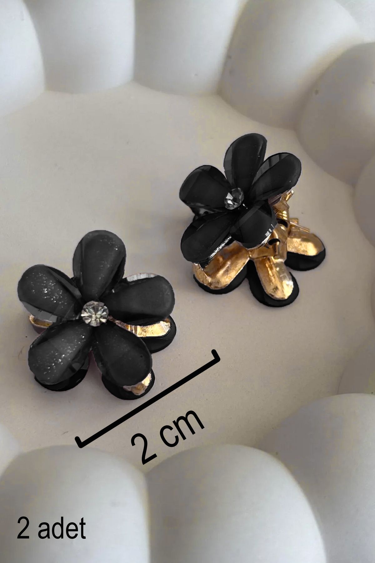 fk studio design KOPYA - Lotus Küçük Mandal Toka Set 2'li