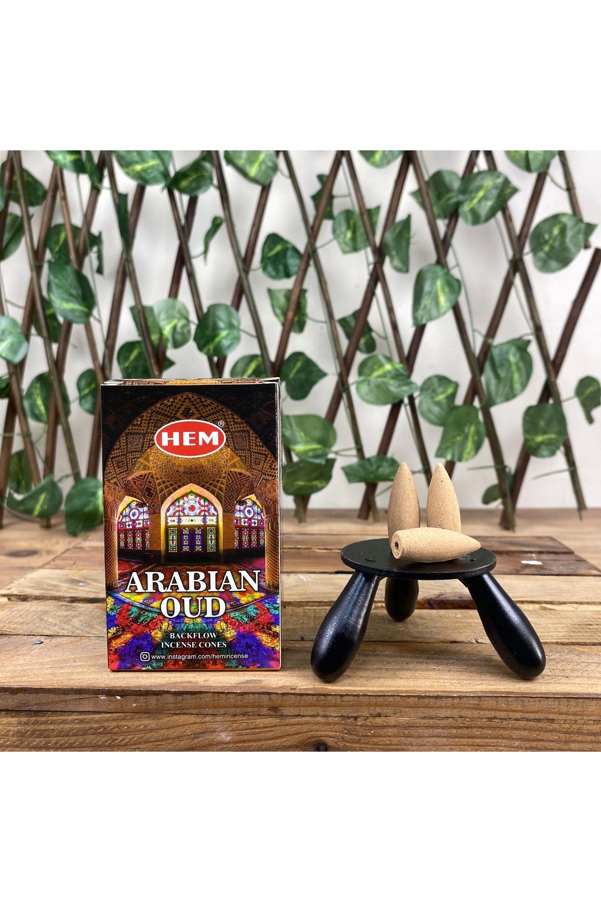 Hem Arabian Oud 10'lu Geri Akış Tütsüsü