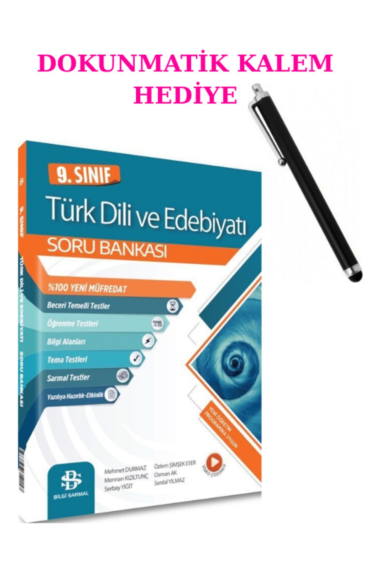 Marsis Yayınları Bilgi Sarmal 9. Sınıf Türk Dili ve Edebiyatı Soru Bankası 2025 + DOKUNMATİK KALEM
