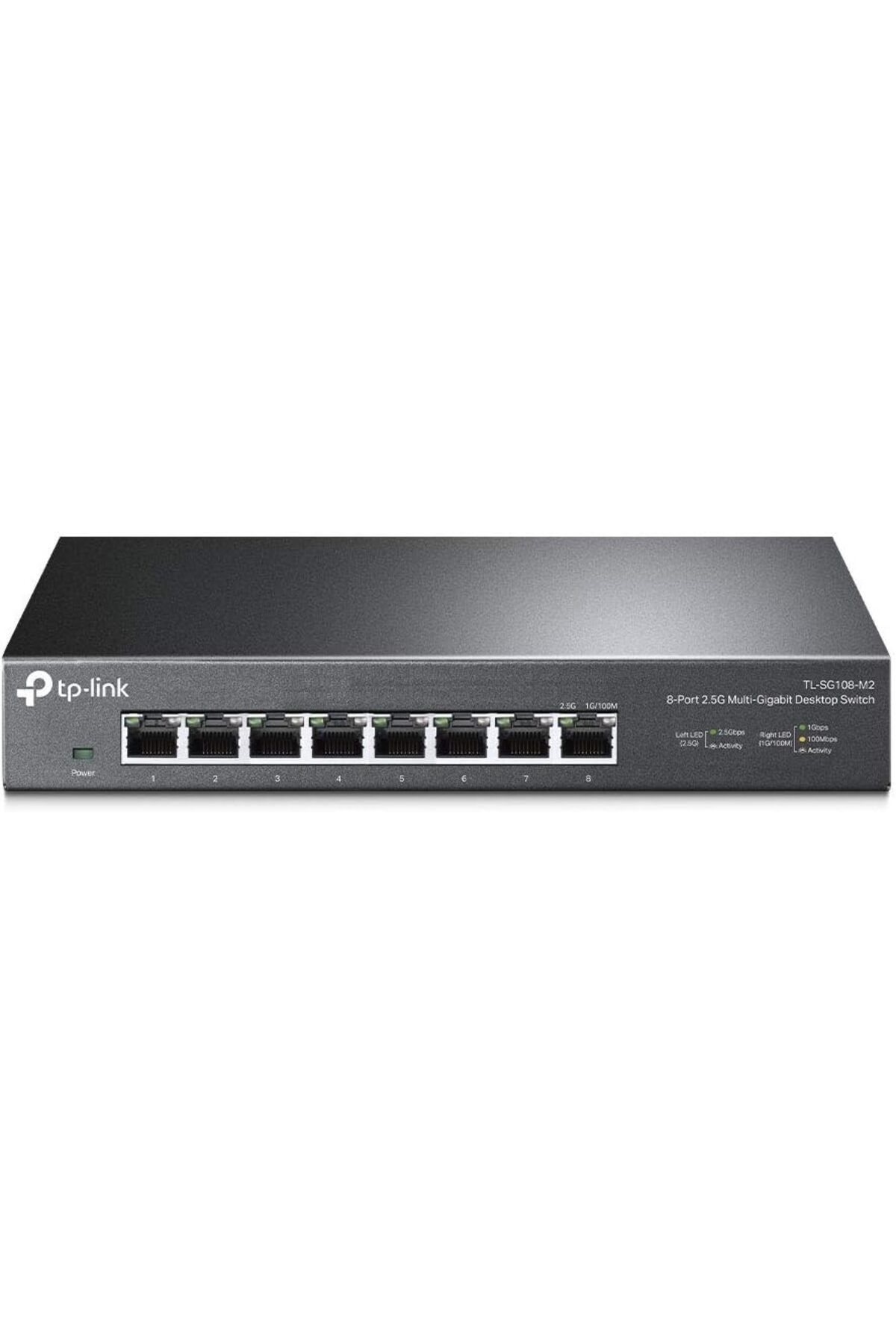 MEGOBİNE WHERE TL-SG108-M2, 8-Port 100/1000/2500 Mbps Gigabit Ethernet Switch ZTML SYFT 1139610