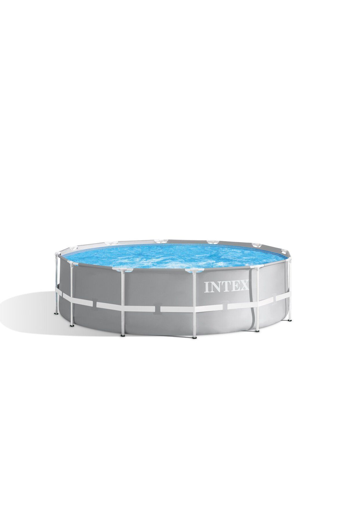 SERSIMO-Piscina cadru metalic Intex Prism Frame, 366x99cm, 9.000 litri, cu pompa de filtrare si scara 6