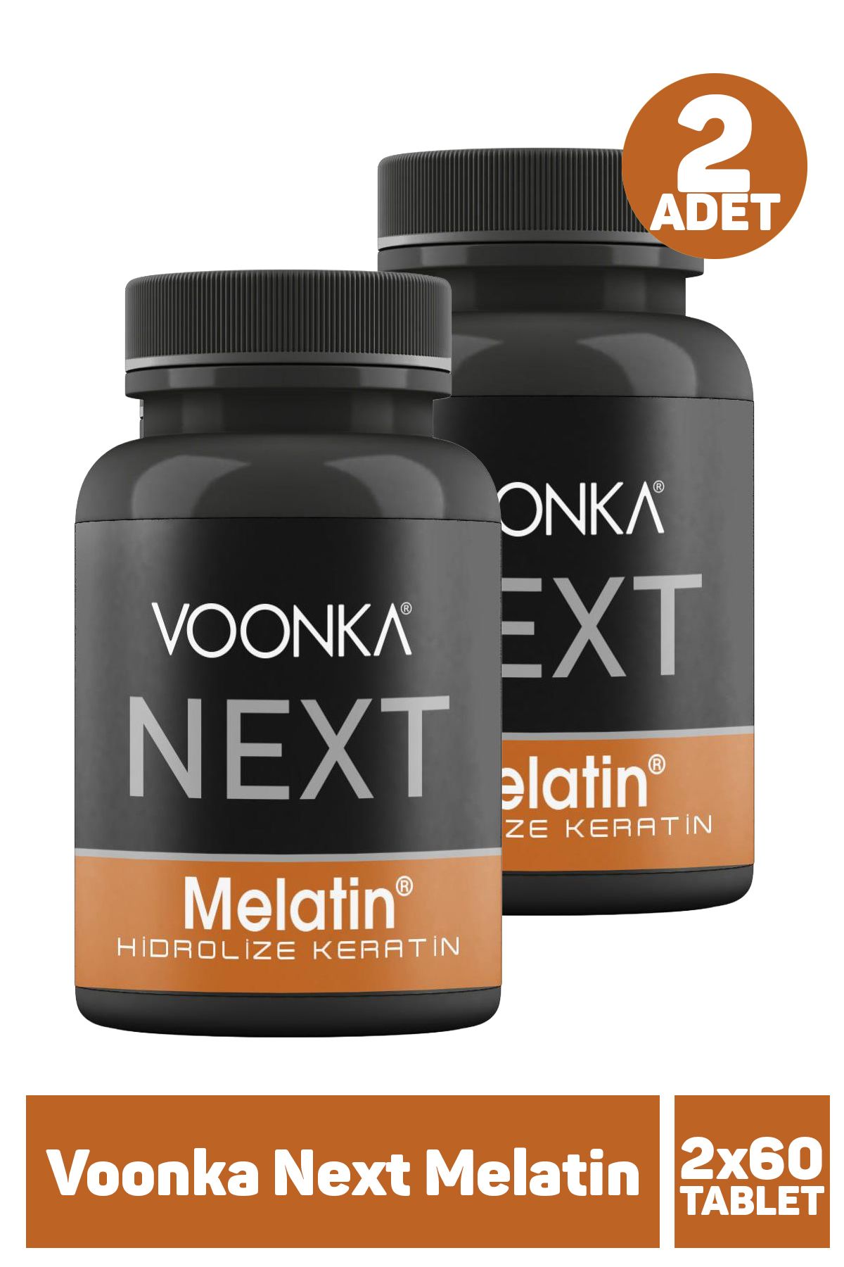 Voonka Next Melatine 60 Kapsül 2 Adet