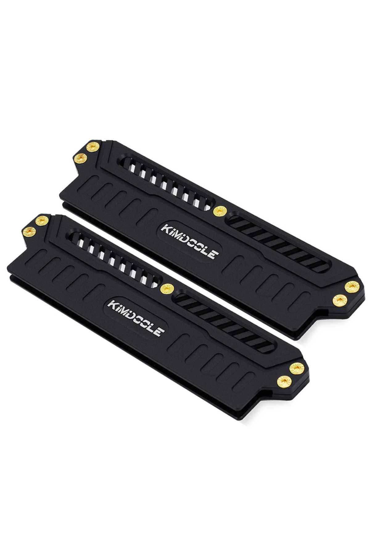 choice2-سترة تبريد ذاكرة الوصول العشوائي DDR4/DDR5 المصنوعة من سبائك الألومنيوم باللون الأسود من Kimdoole لجهاز الكمبيوتر الشخصي RAM P 1