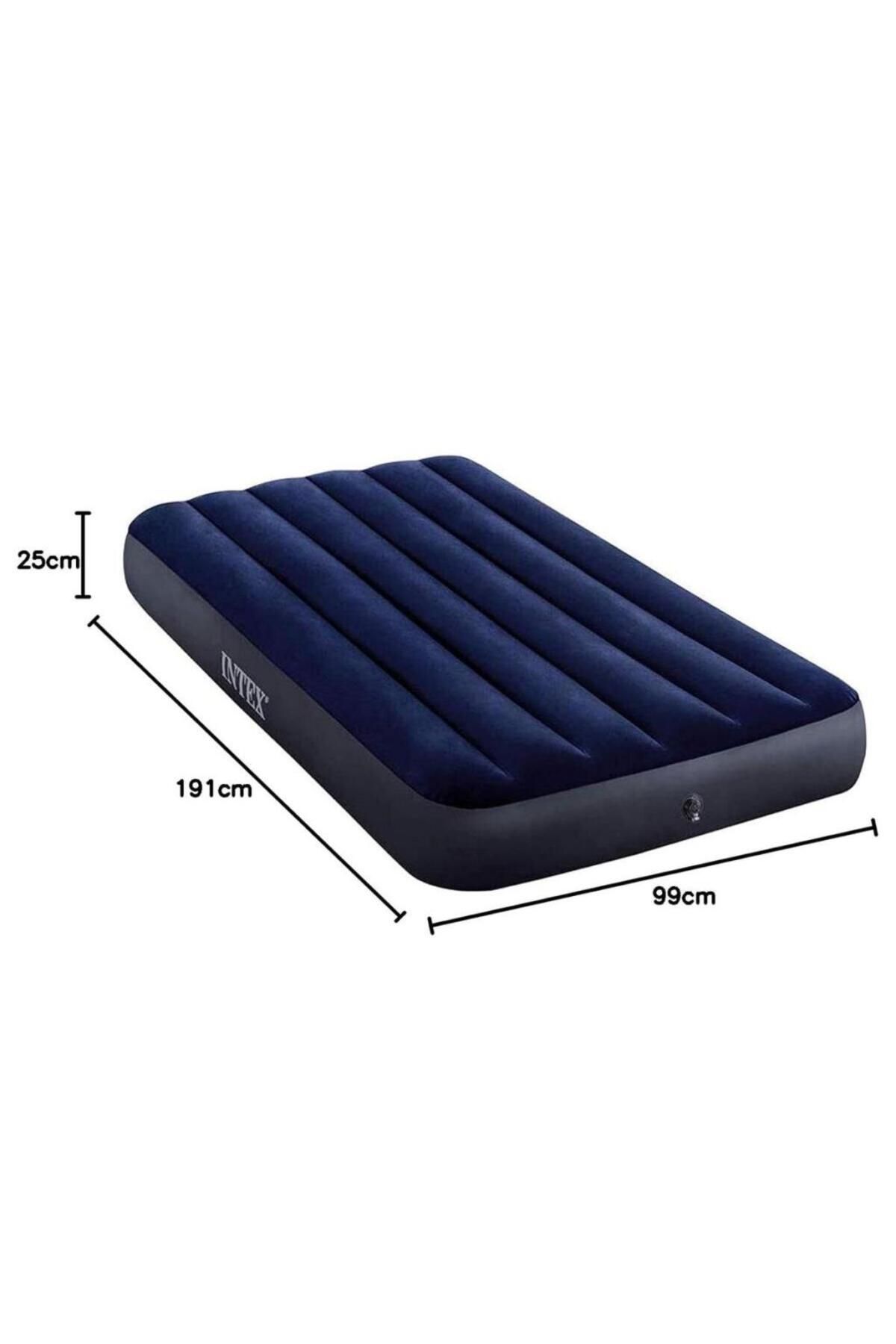 NW NessiWorld Nessiworld IKY64757 Intex Twin Dura-Beam Klasik Yatak 99Cx191x25 cm