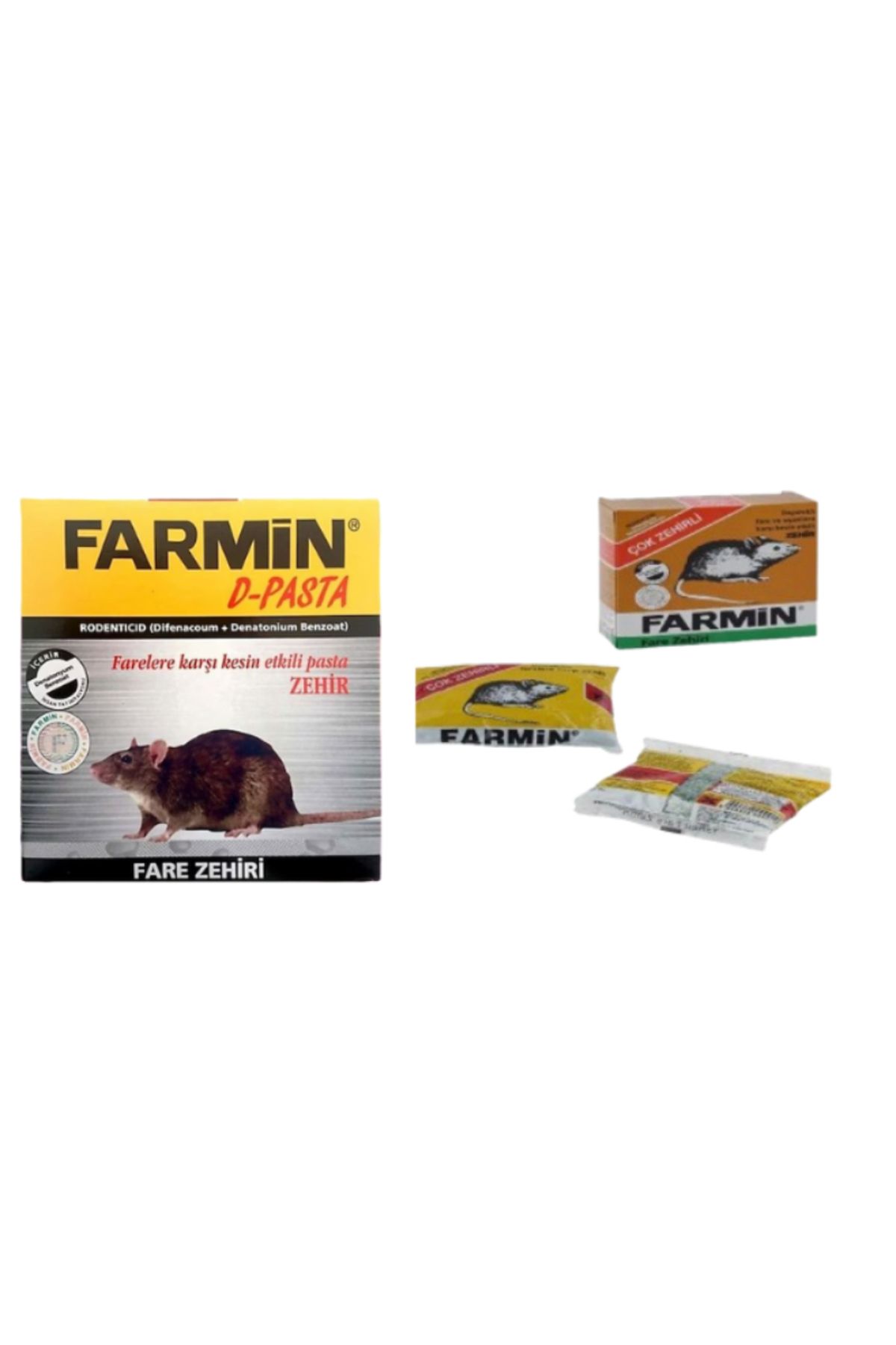 Farmin FARMİN FARE ZEHİRİ +FARMİN D-PASTA