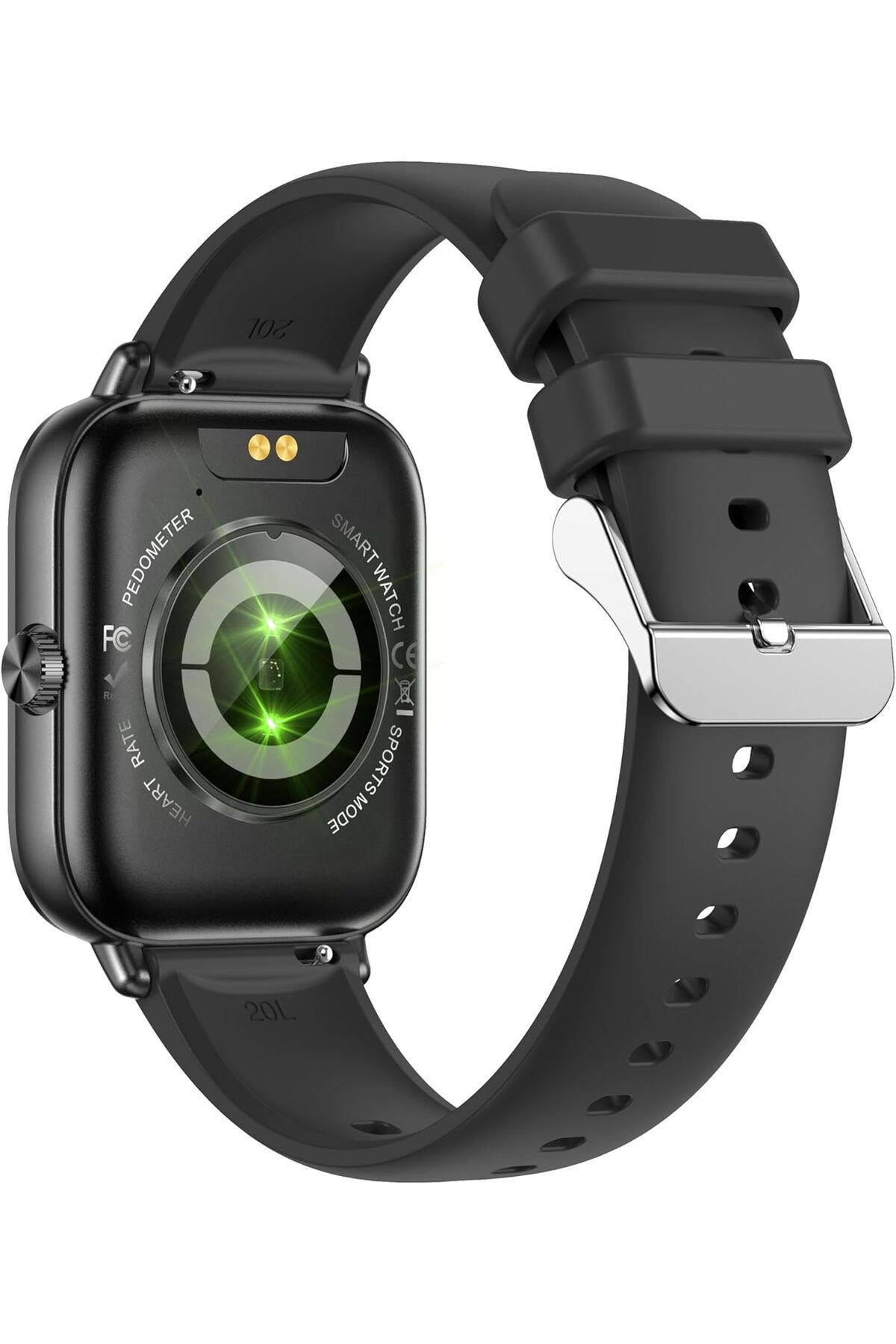 X.Cell-Xcell Apollo W5 Smartwatch, 1.85" HD Display, Bluetooth Calling, Magnetic Charging, Heart-Rate/BP/Sp 4