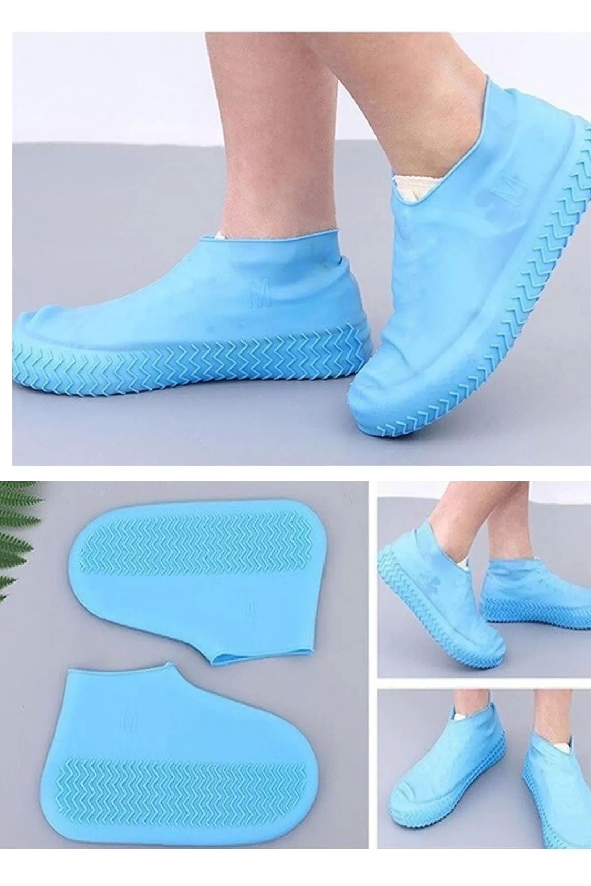 shop Suya Dayanıklı Silikon Ayakkabı Yağmurluğu - Ayakkabı Kılıfı Erkek