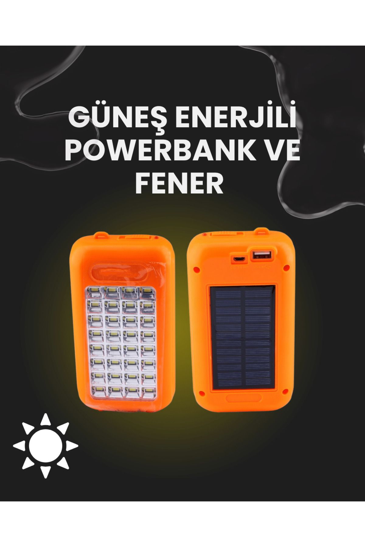 FTA TİCARET GS-875 GÜNEŞ ENERJİLİ POWERBANK