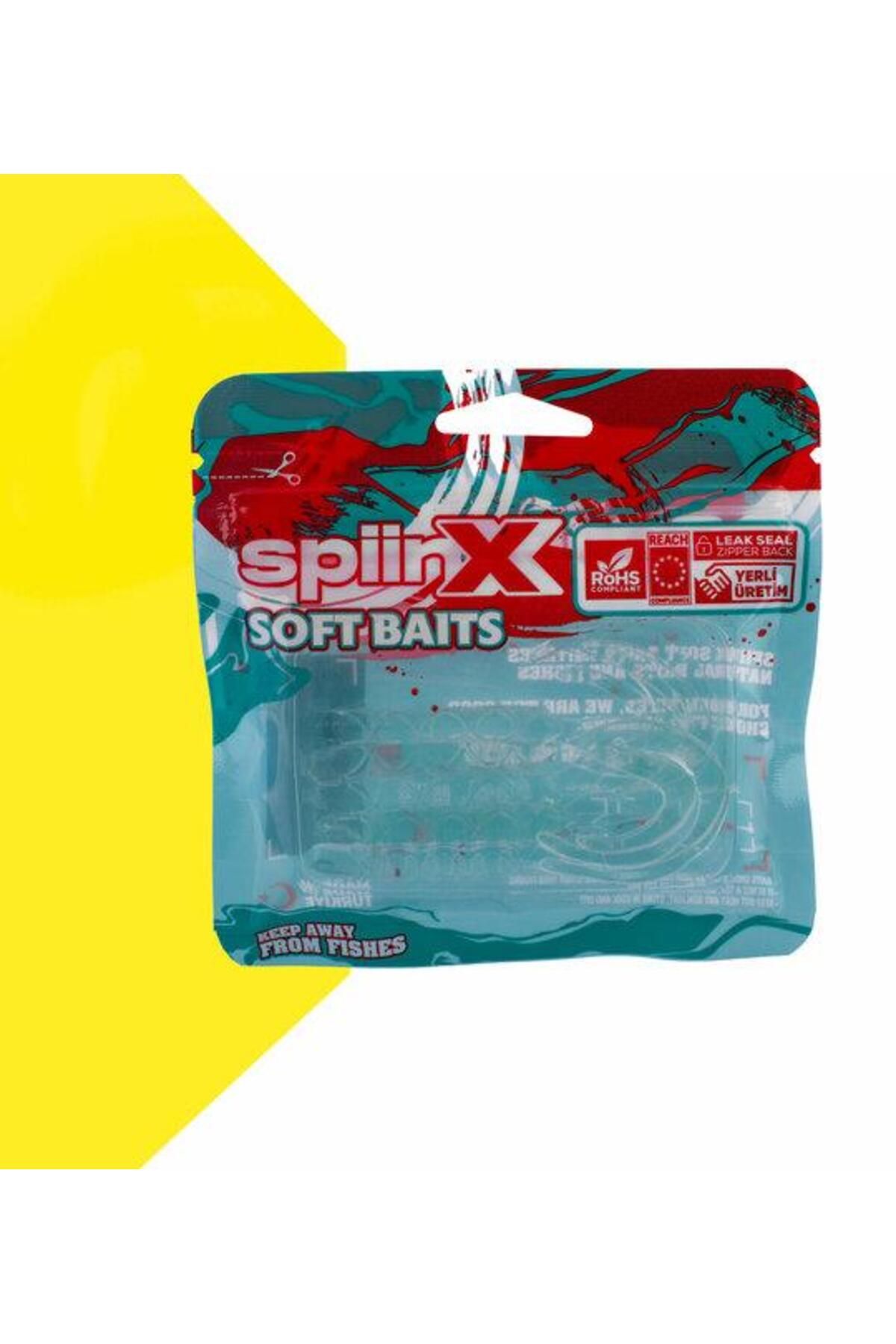SpiinX Bendura 9,5CM 5P Silikon Yem - ICE CREAM