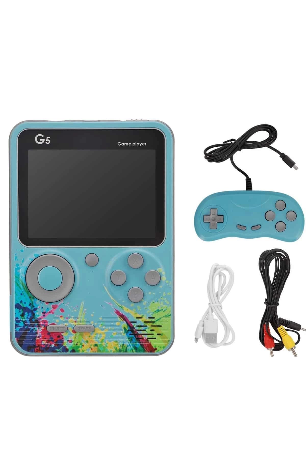 Zayla 3 İnç Ekran 500 Oyunlu Game Box Mini Taşınabilir Oyun Konsolu