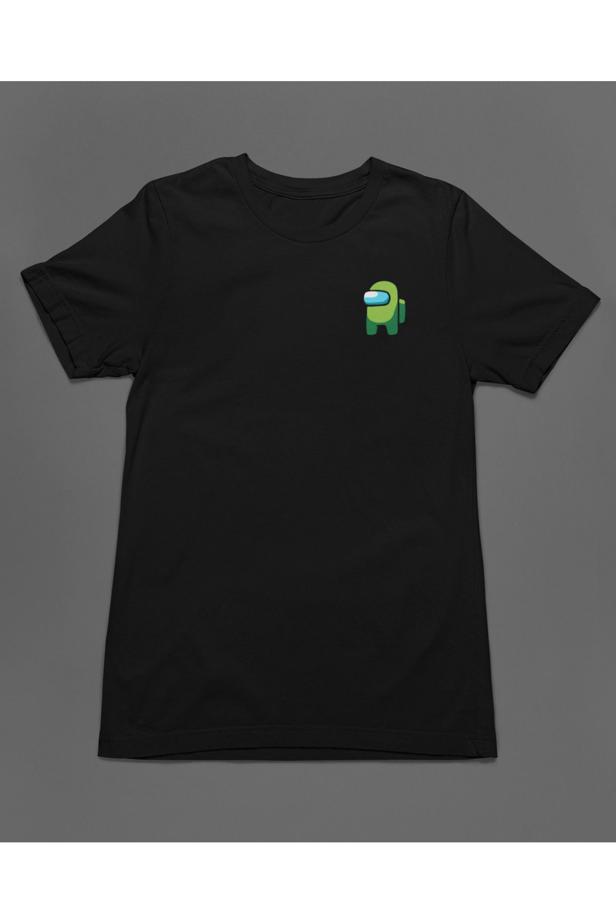 Bumeta Mini Imposter Yeşil Mürettebat AMONG US Unisex Tişört T-Shirt