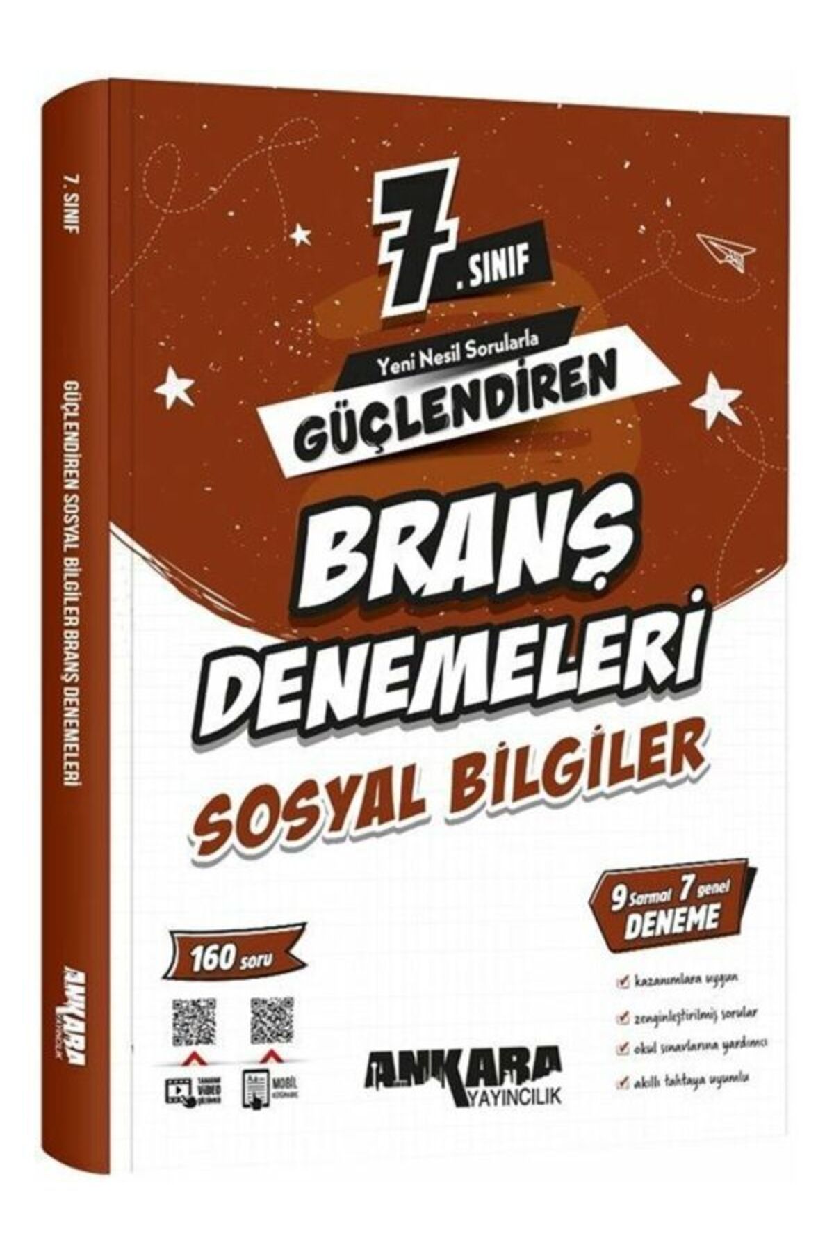 kitabın başkenti ankara yayıncılık Ankara Yayıncılık 7. Sınıf Sosyal Bilgiler Güçlendiren Branş Denemeleri