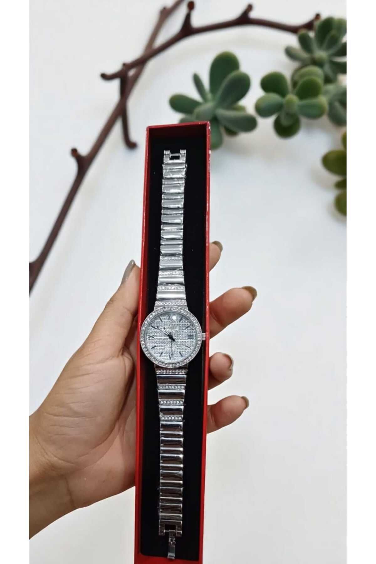YSX JEWELRY Taş Detaylı Kadın Kol Saati
