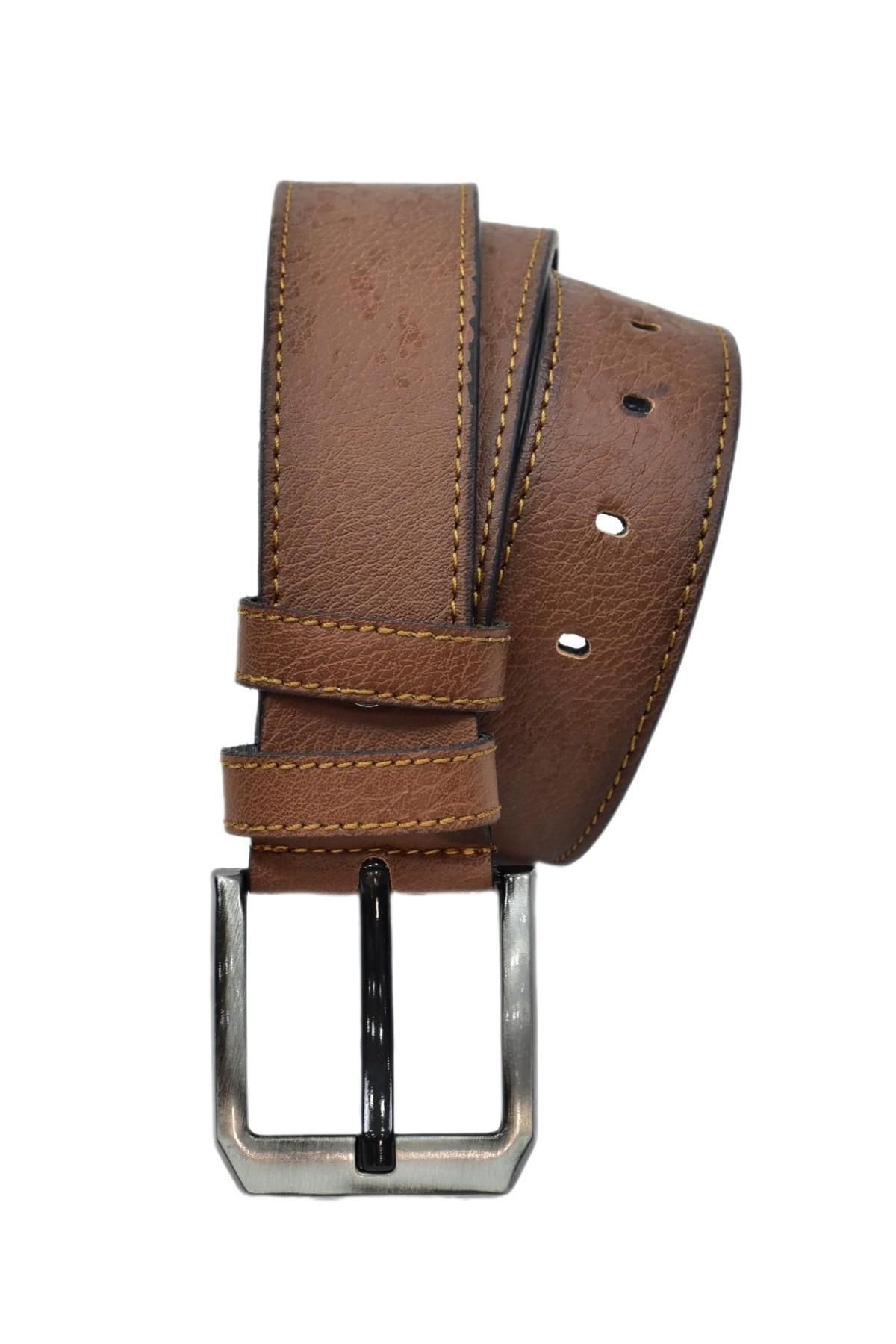 DYNAMO Erkek Suni Deri Kemer Jeans Pantolon İçin BGL-ST04519