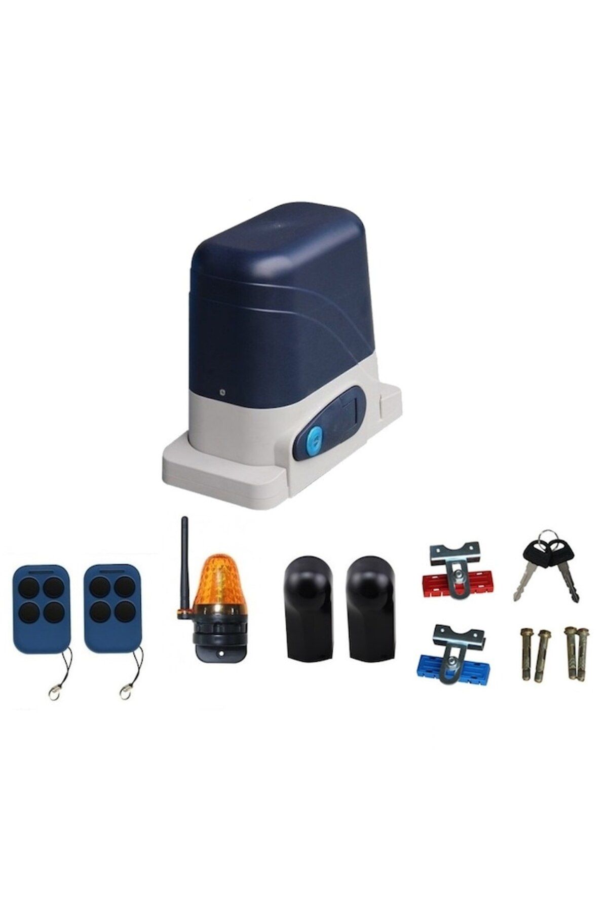 oem home-Smart Wifi Sliding Gate Automation Kit Power Gate 600 Kg with lamp and photocells 3