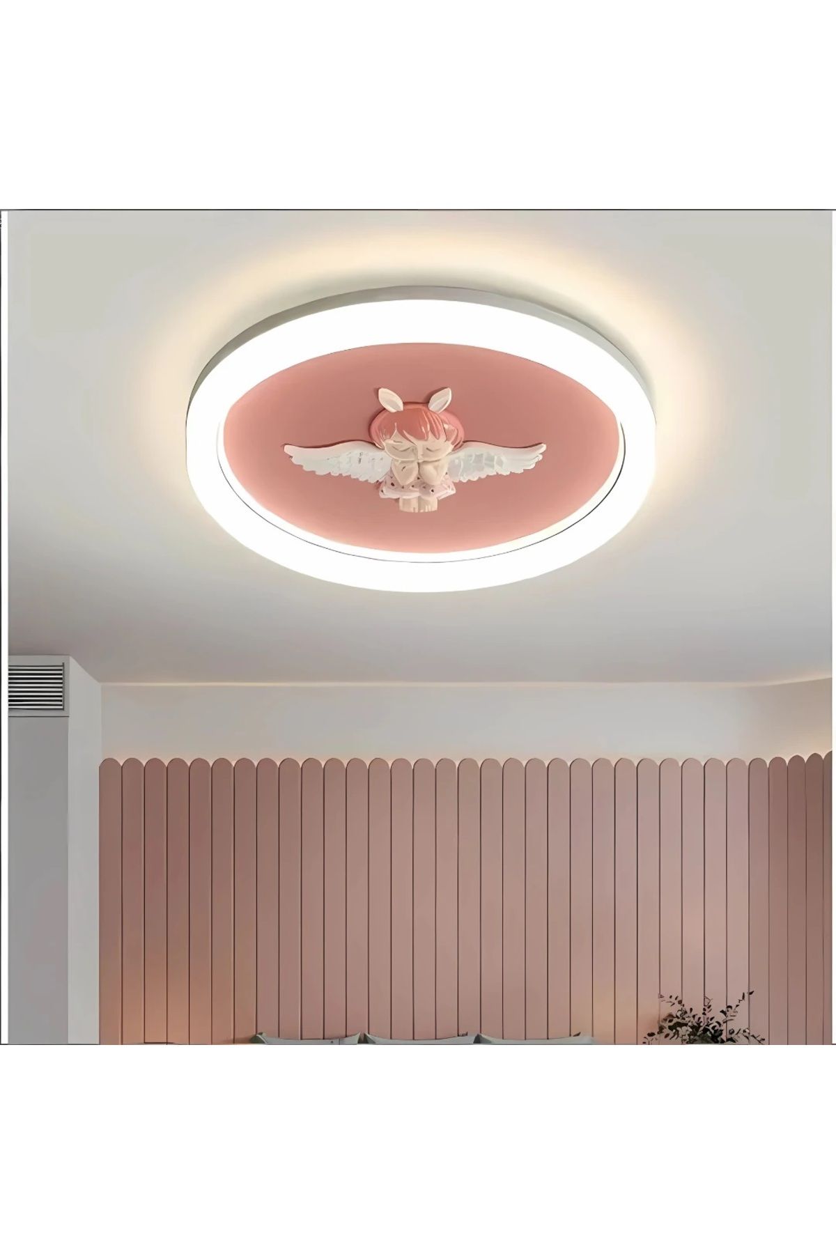 durulight Peri Modern Tasarım 3 Renk Ledli Plafonyer Ledli Avize Çoçuk Odası Avizesi
