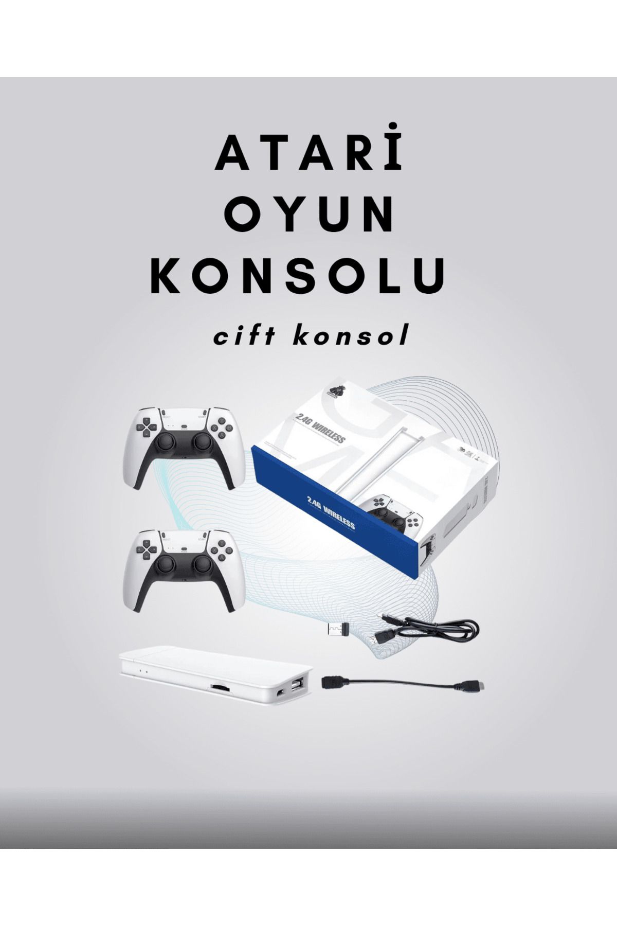 FTA TİCARET 4K Destekli Bluetooth Retro Oyun Konsolu – M15 Modeli