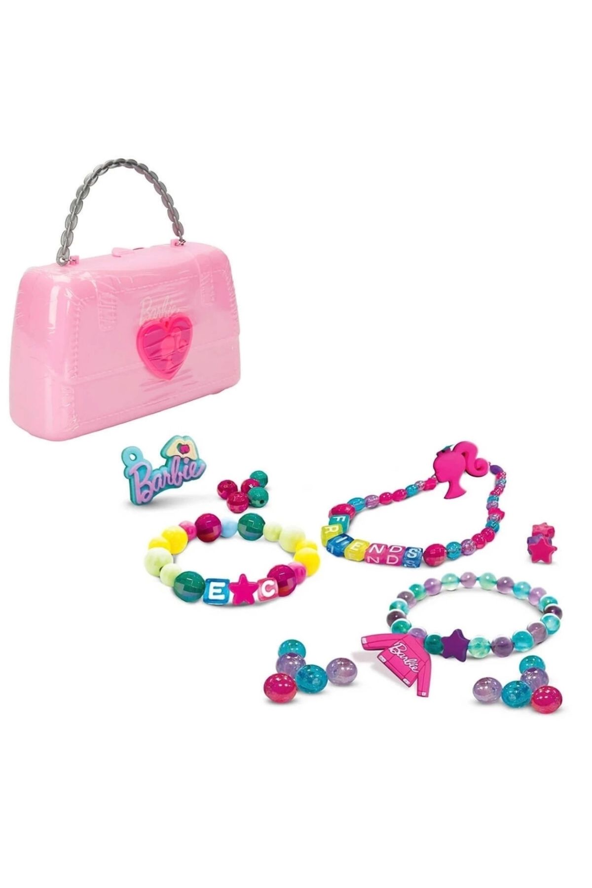 TWOX Çocuk Eğitici Gelişim Barbie Fashion Takı Çantası