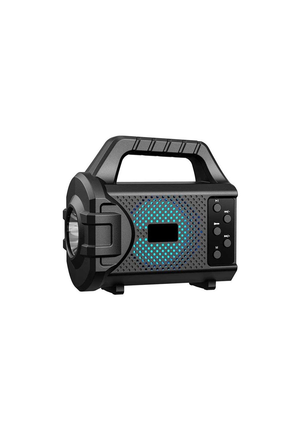 Ema Dükkan 60W Solar Radyolu Fener Bluetooth Hafıza Kartlı IP65 USB Şarjlı Taşınabilir Kamp Lambası