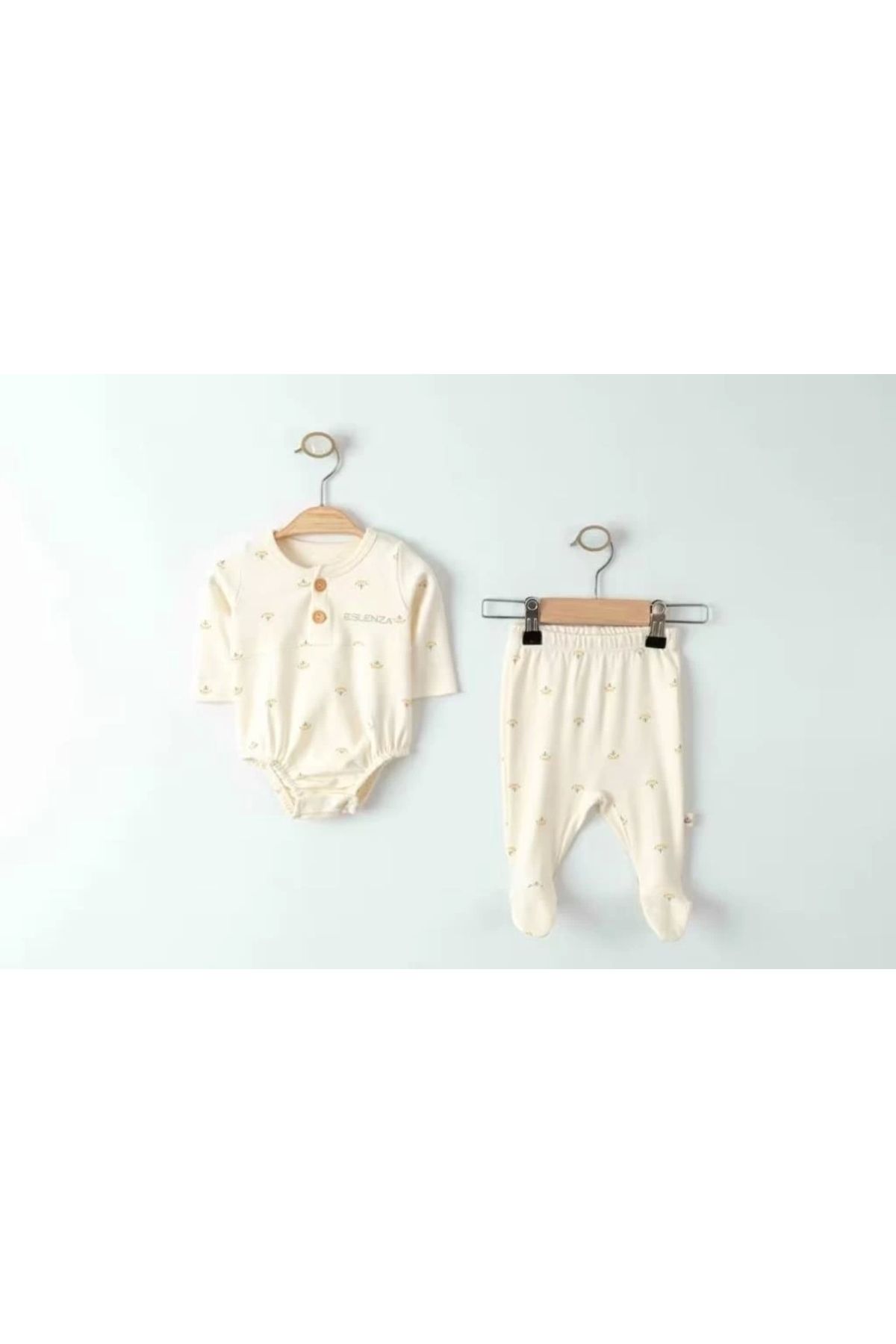 TWOX Eğitici Oyuncak Eslenza Baby Zıbın Takım 0002 Bej