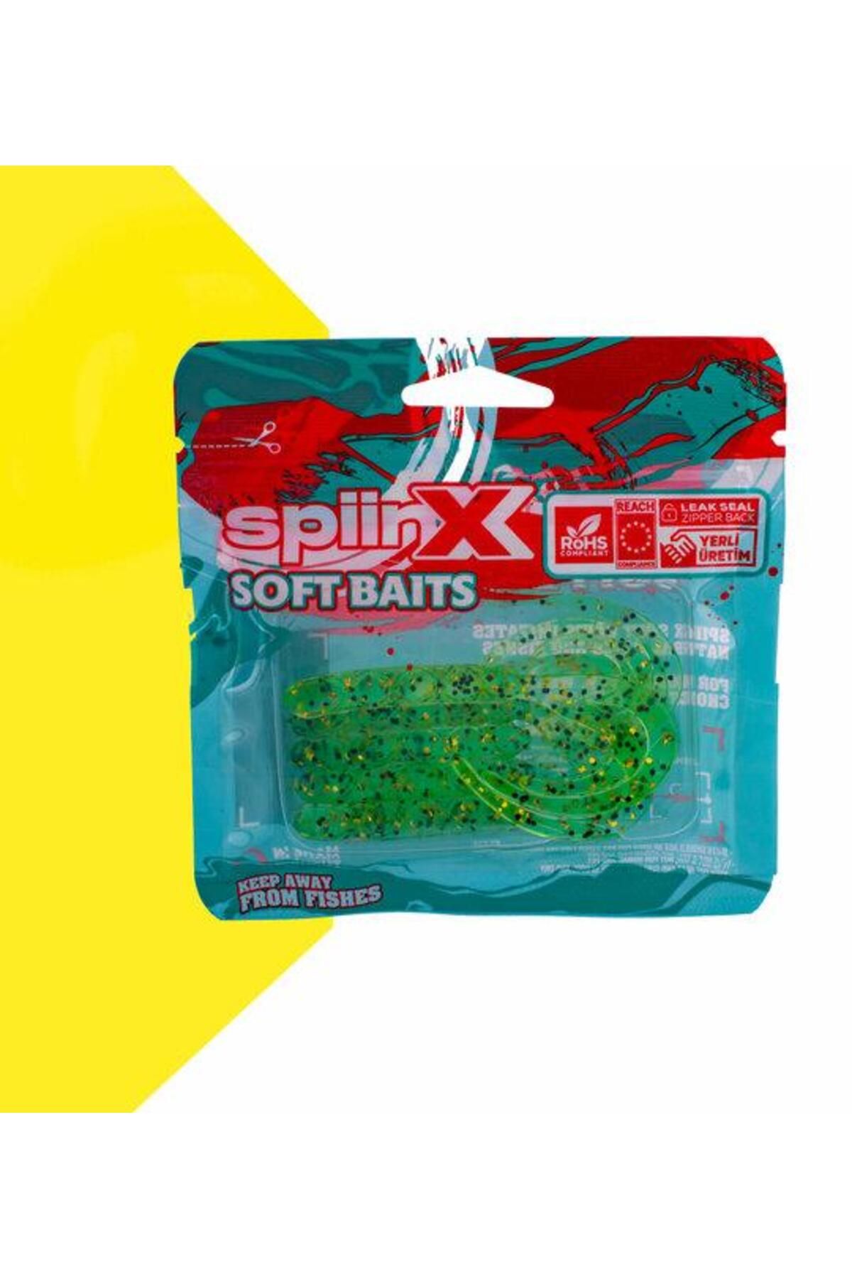 SpiinX Bendura 9,5CM 5P Silikon Yem - ICE CREAM