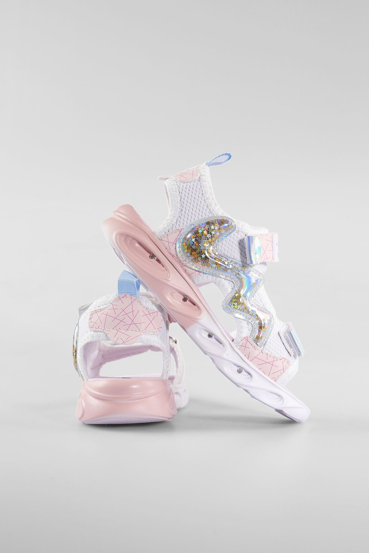 Vicco-Legendy Lighted Girl's White Sandals 7