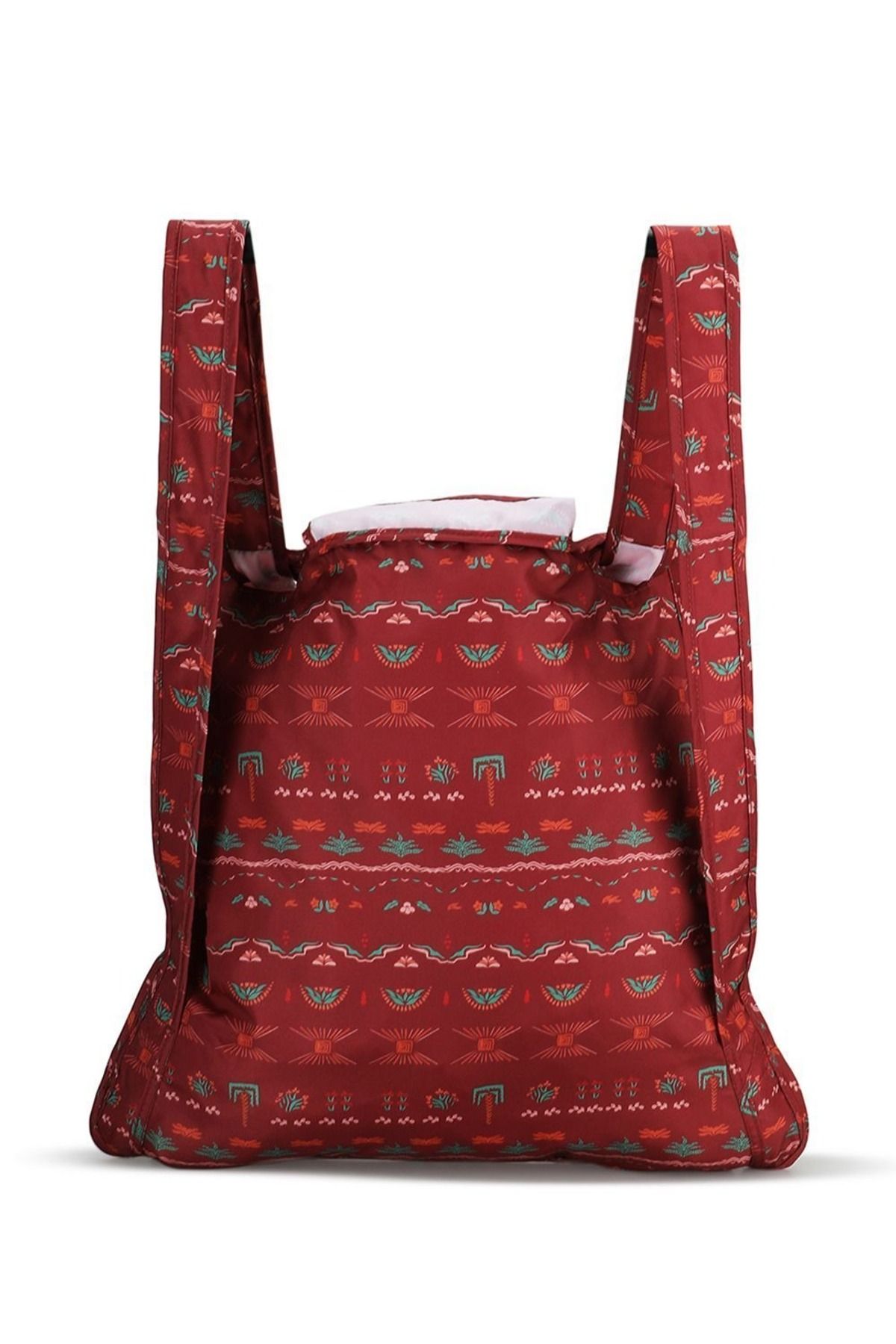 Shababuna X Hnak-Foldable Multi-use Bag - Red 4