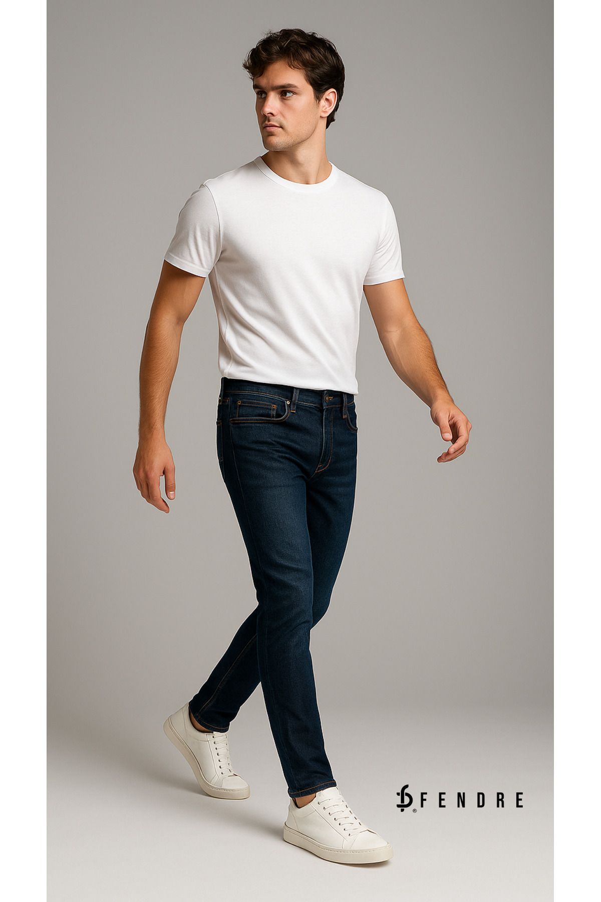 Fendre Skinny Fit Jean