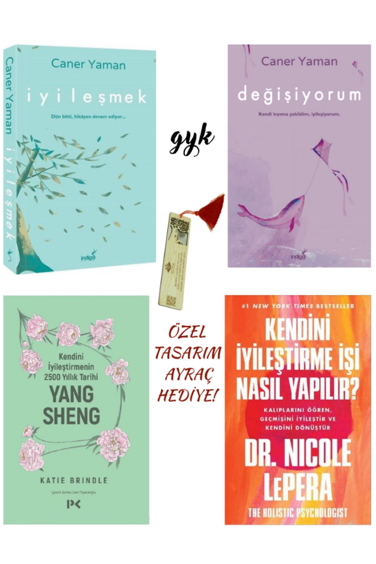 İndigo Kitap İyileşmek-Değişiyorum-İyileştirmenin 2500 Yıllık Tarihi-KendiniİyileştirmeİşiNasılYapılır? (AYRAÇLI)