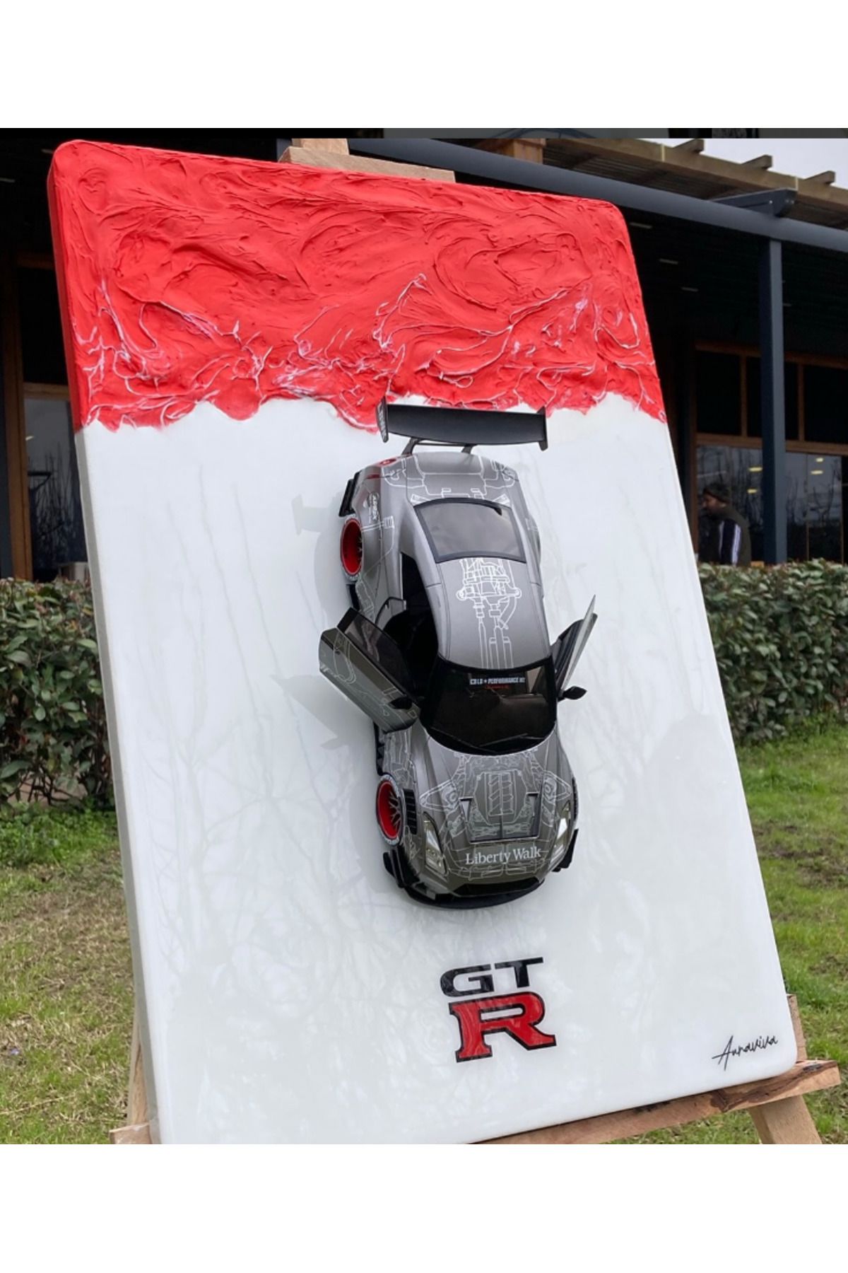 faal gift shop Nissan GT-R (R35) LW BODY KIT TYPE 2.0 40x60 HANDMADE R35 LIMITED EDITION 001