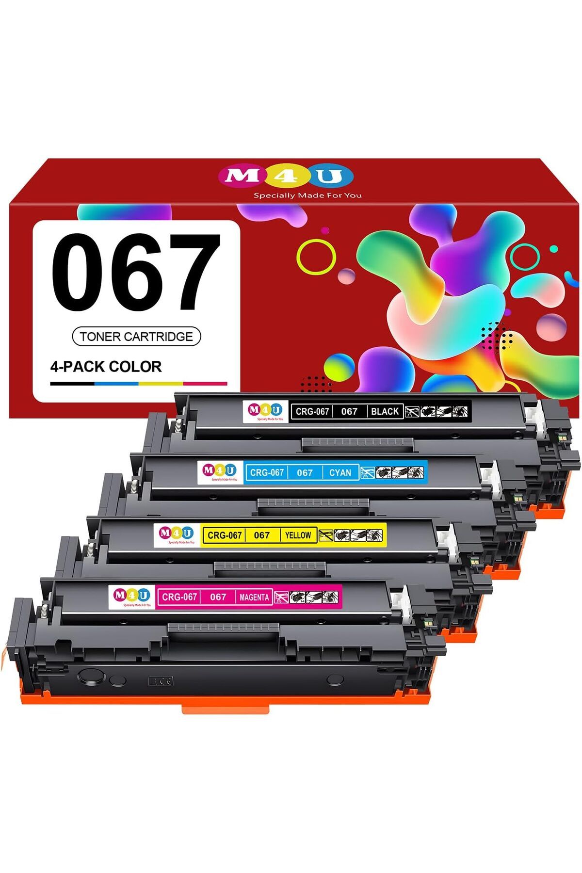 Canon YA-DE LBP632Cdw LBP633Cdw MF655 657 MF653Cdw MF654Cdw MF652Cdw MF652Cw Black Cyan Magenta Yellow)