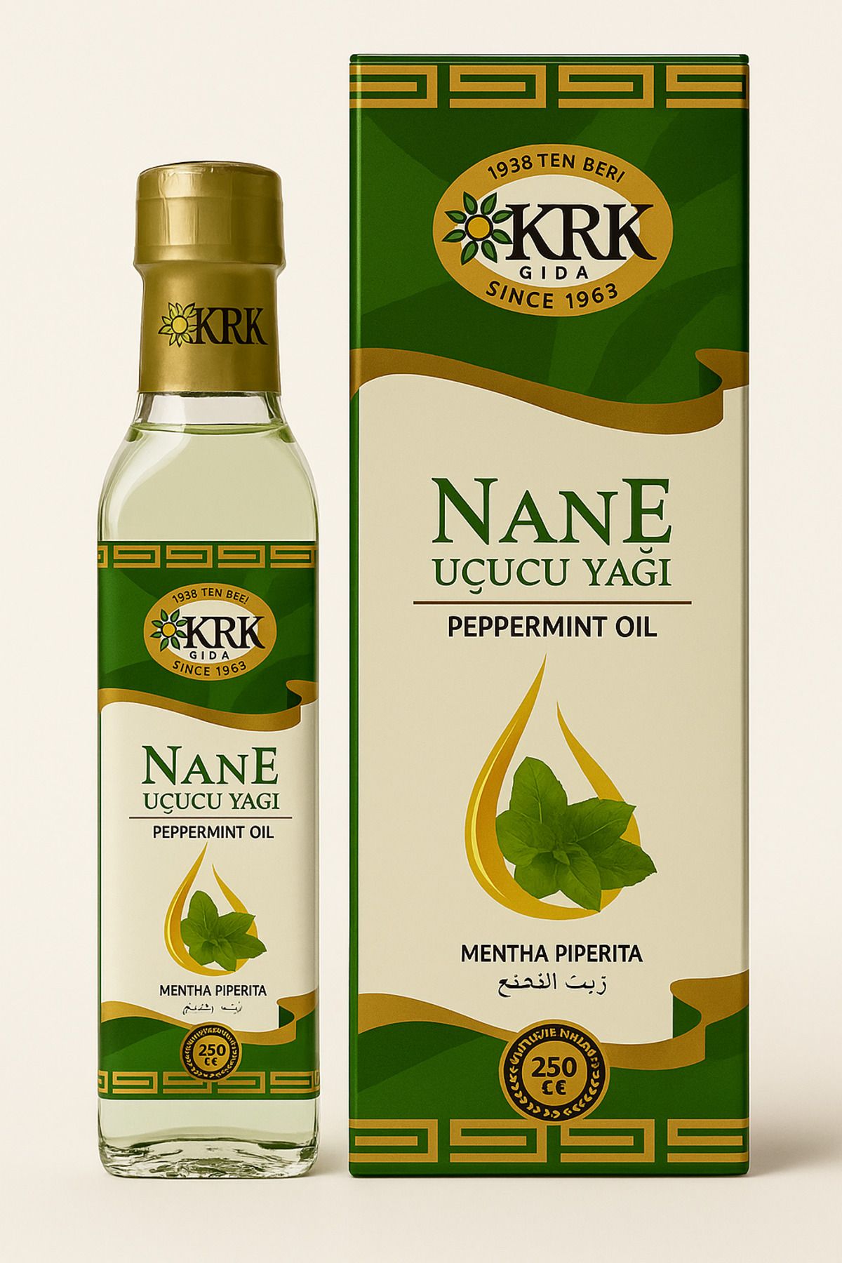 Krk Gıda Nane Yağı 250 ML %100 Doğal Katkısız