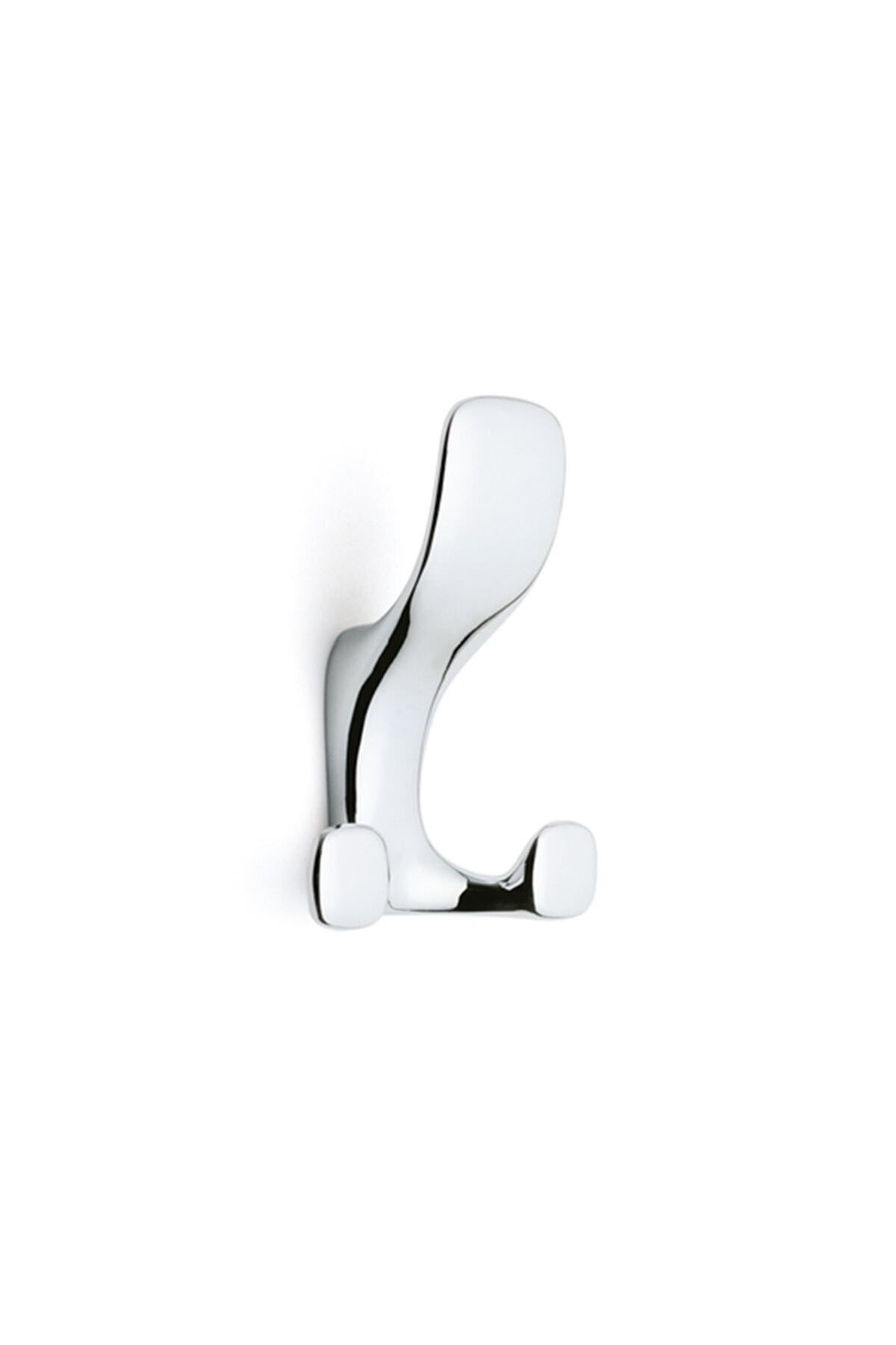 teknotrust Krom Renk Portmanto Askılığı, 80 mm çap, şık ve dayanıklı tasarım