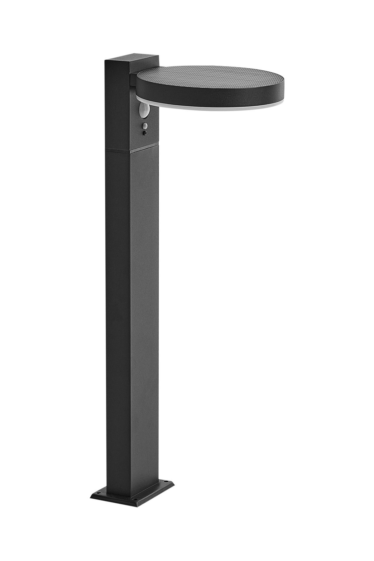 BELIANI Güneş Enerjili LED Bahçe Lambası, Hareket Sensörlü ve IP44 Korumalı Modern Tasarım