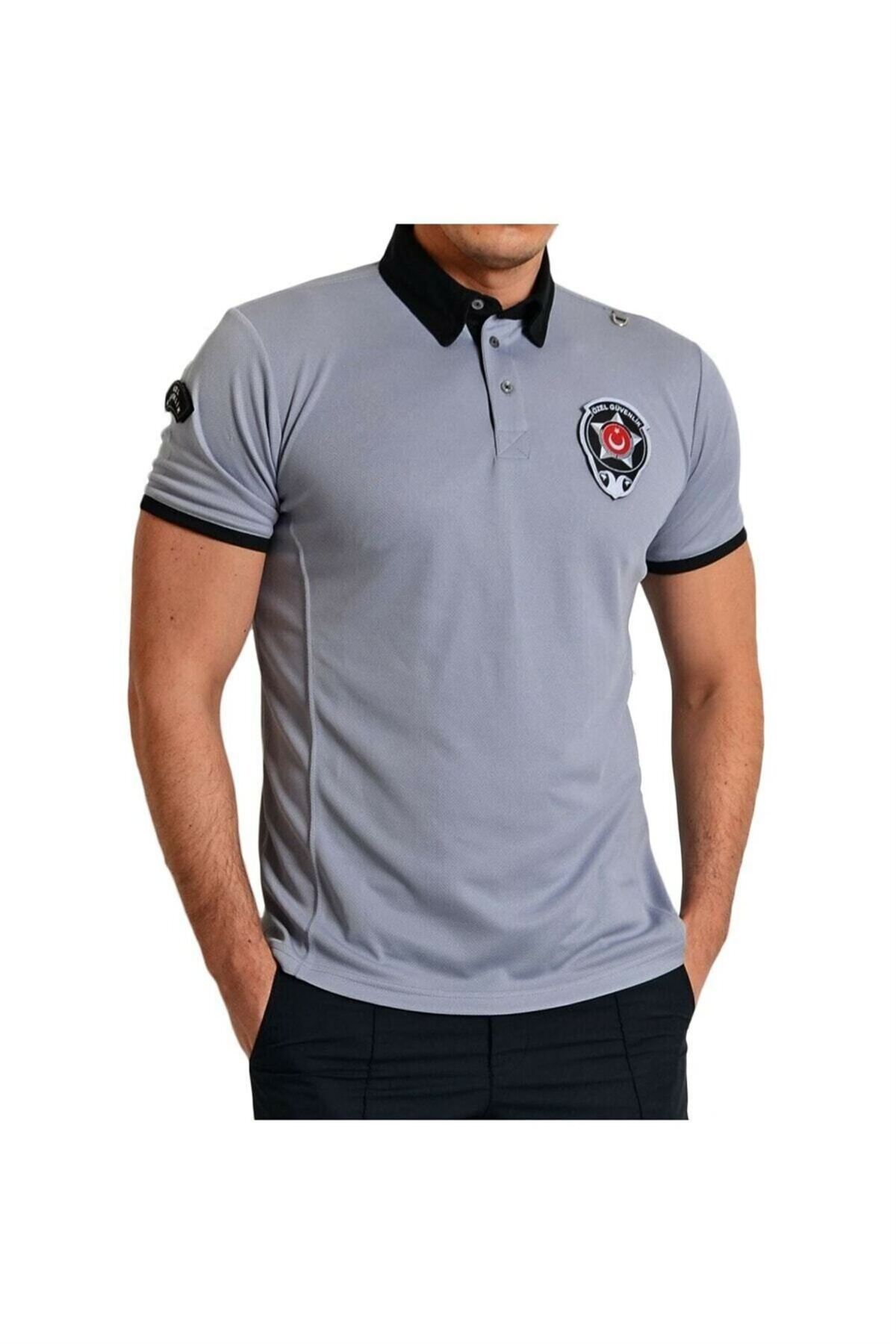 efetex Yeni Kamu Personel Özel Güvenlik T-shirt Lacos Kısa Kollu Tişort Yönetmeliğe Uygun