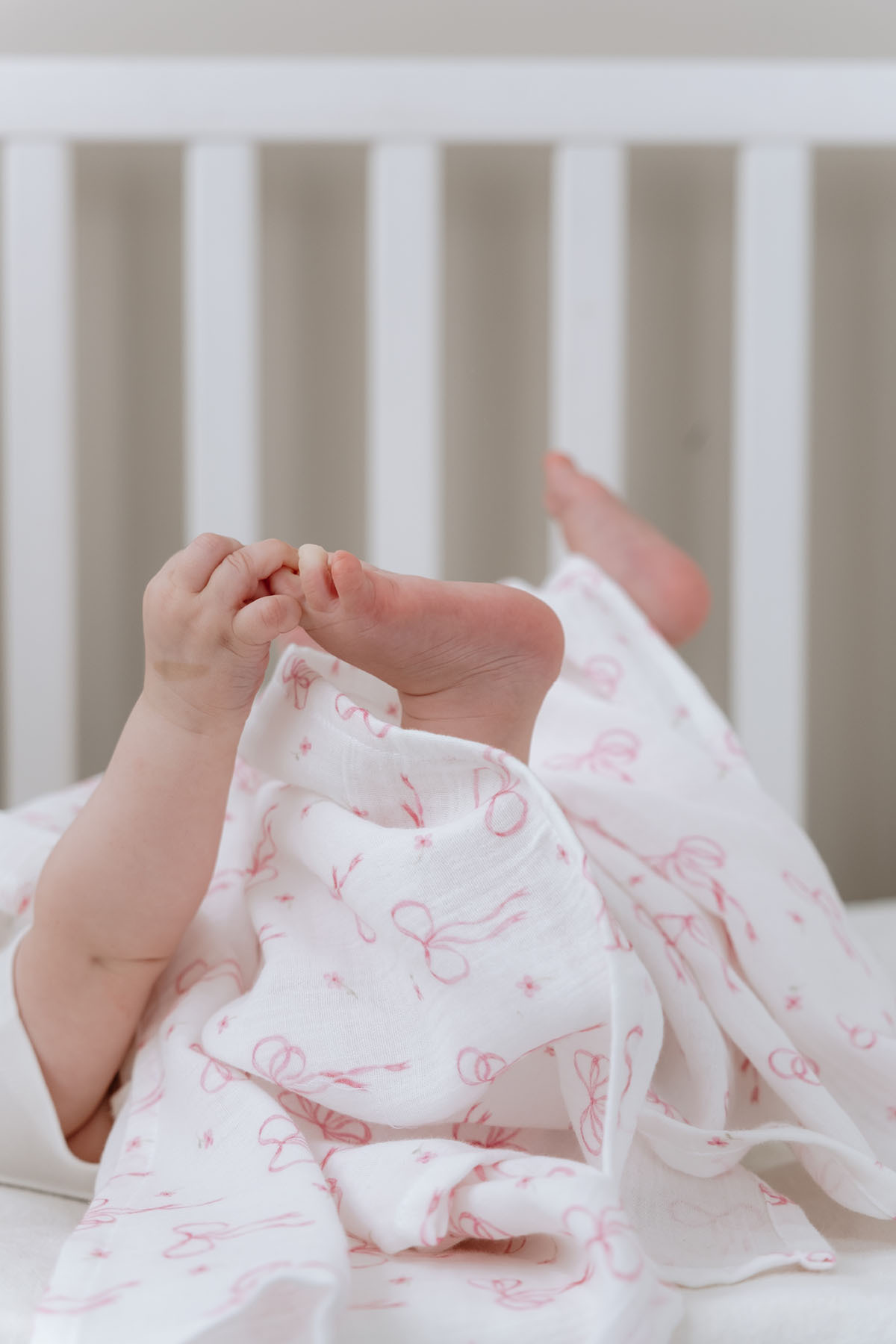 Tuğba Kuğu Müslin Örtü - Pureline Series - Dainty Bows fotoğrafı 7 (önizleme)