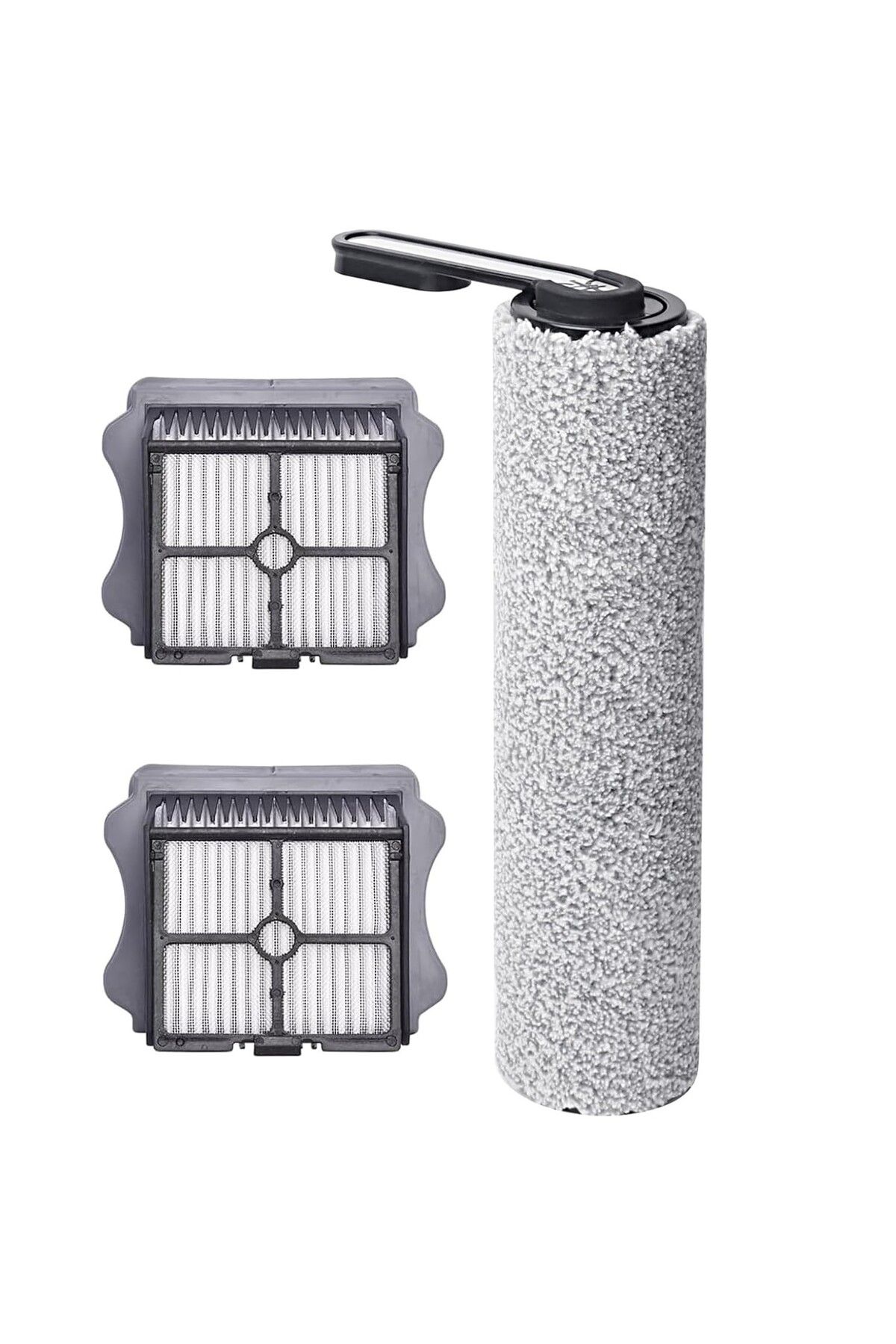 Robotcum Tineco Floor One S5 / S5 Pro / S5 Combo Uyumlu HEPA Filtre + Rulo Fırça Seti (3 Parça)