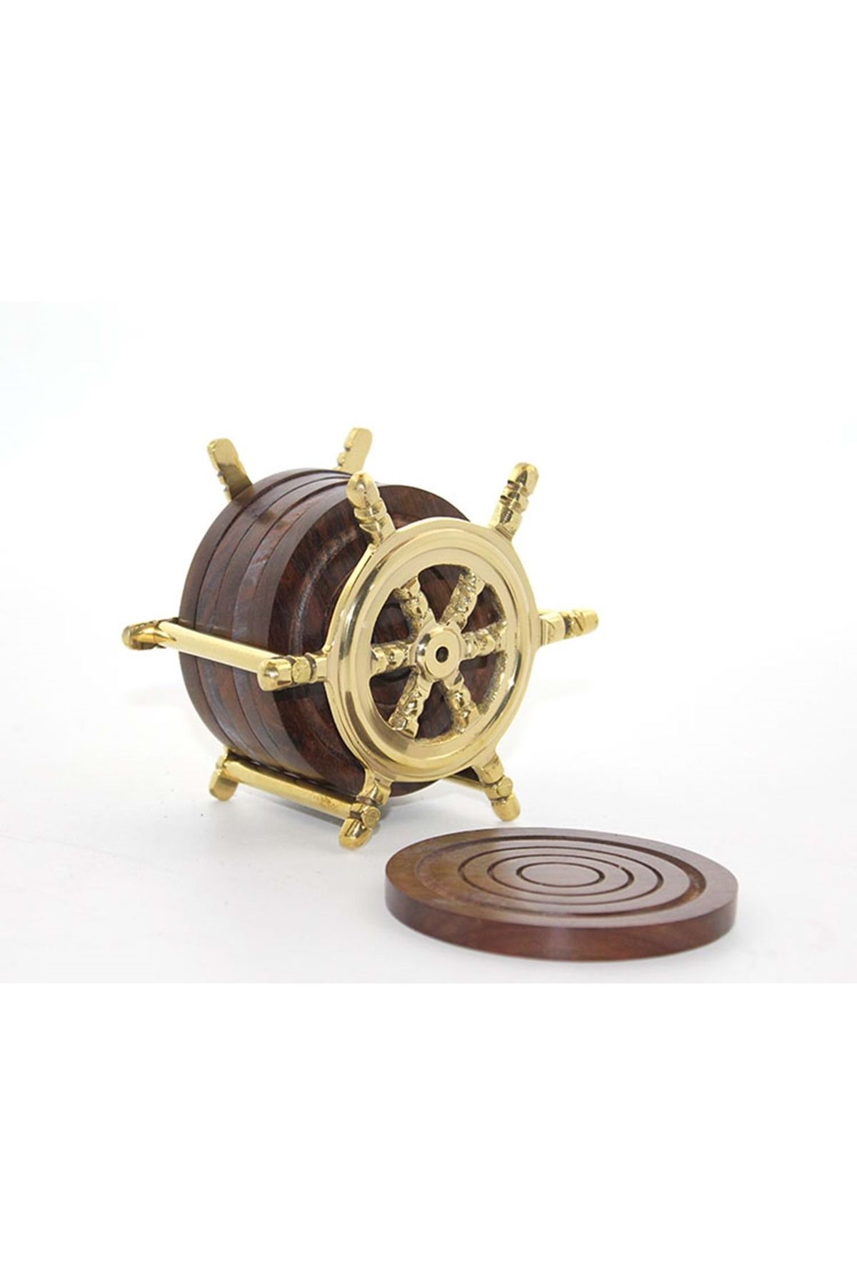 Store Dümenli Pirinç Bardak Altı 10*10 Cm