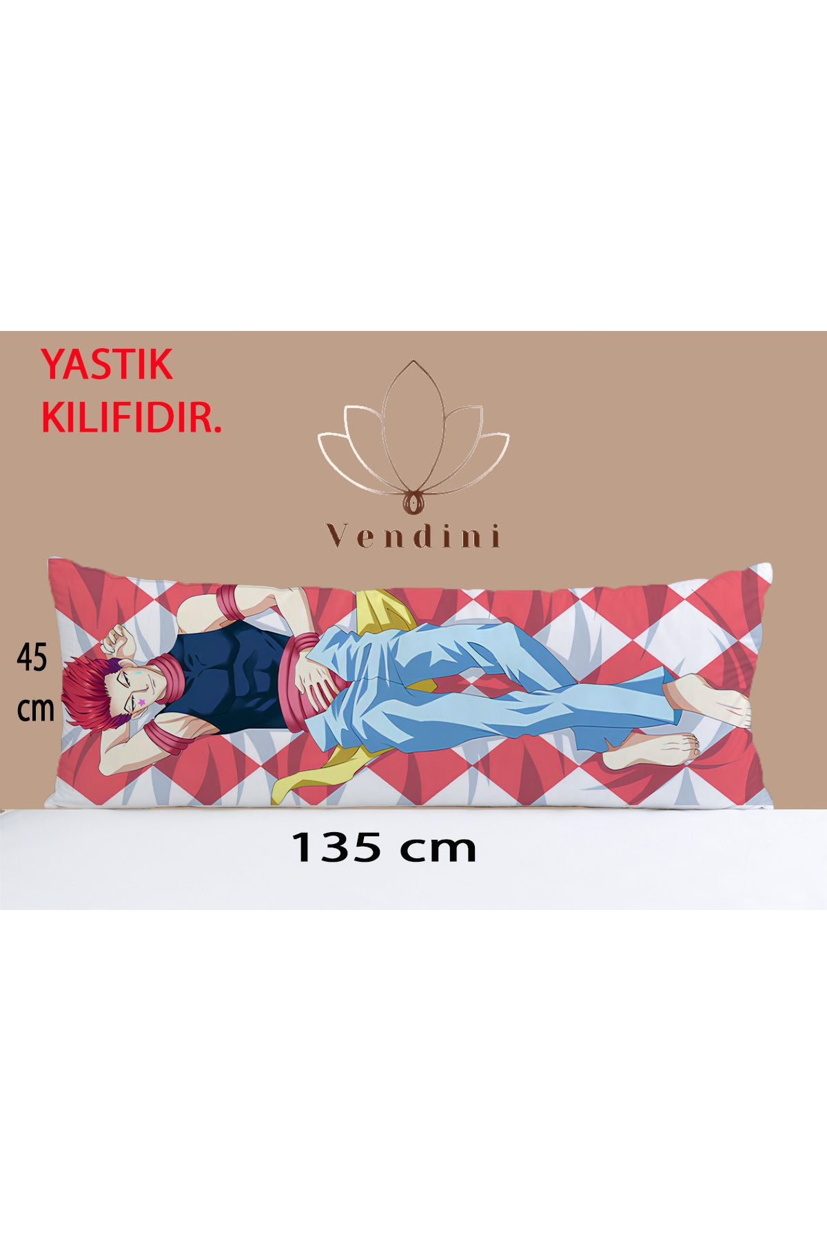 Vendini-Bidirectional Printed Hunter Hisoka Hugging Pillow Case 3