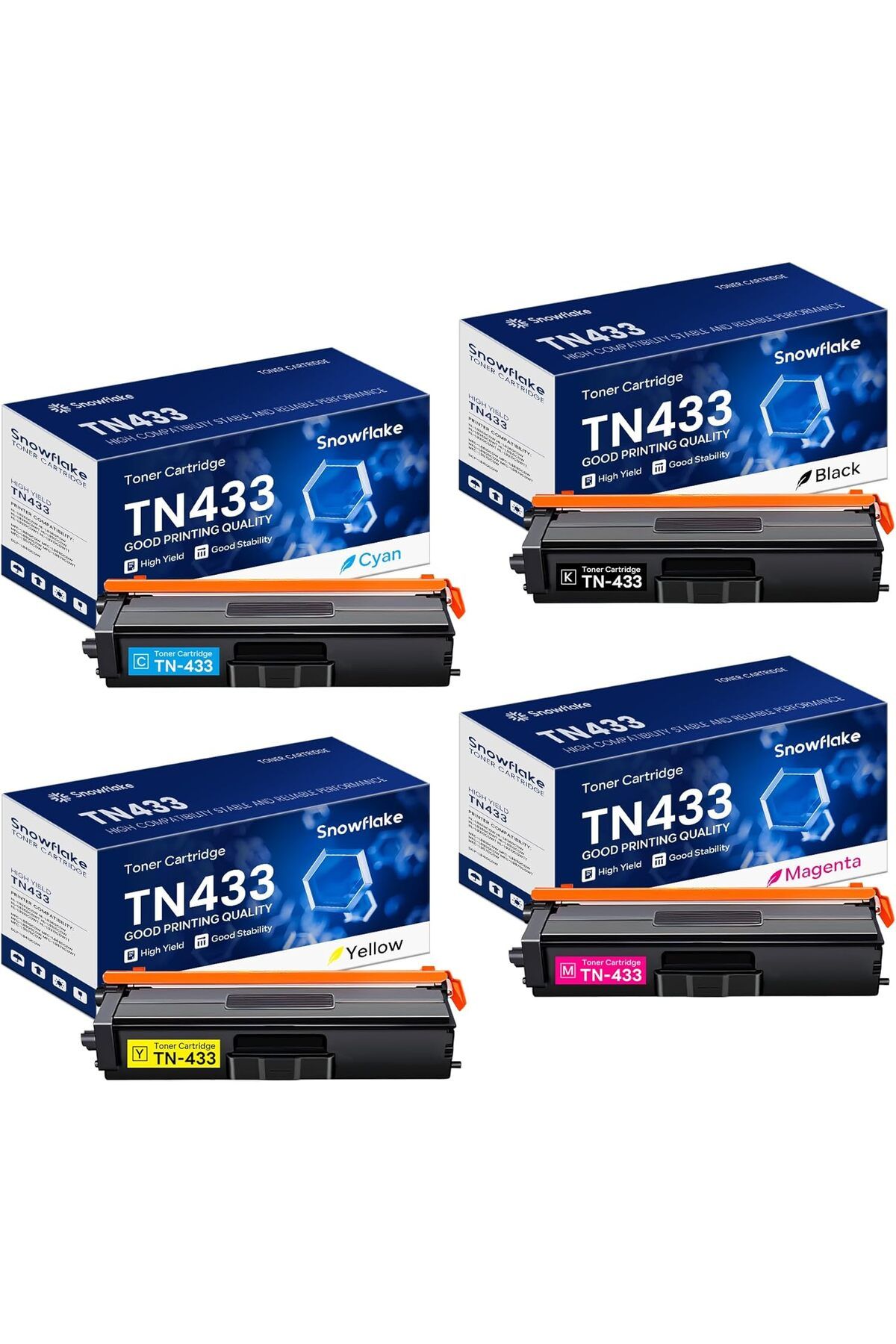 Brother TN426/466 TN-433 TN 433 MFC-L8900CDW HL-L8360CDW MFC-L8610CDW Printer.