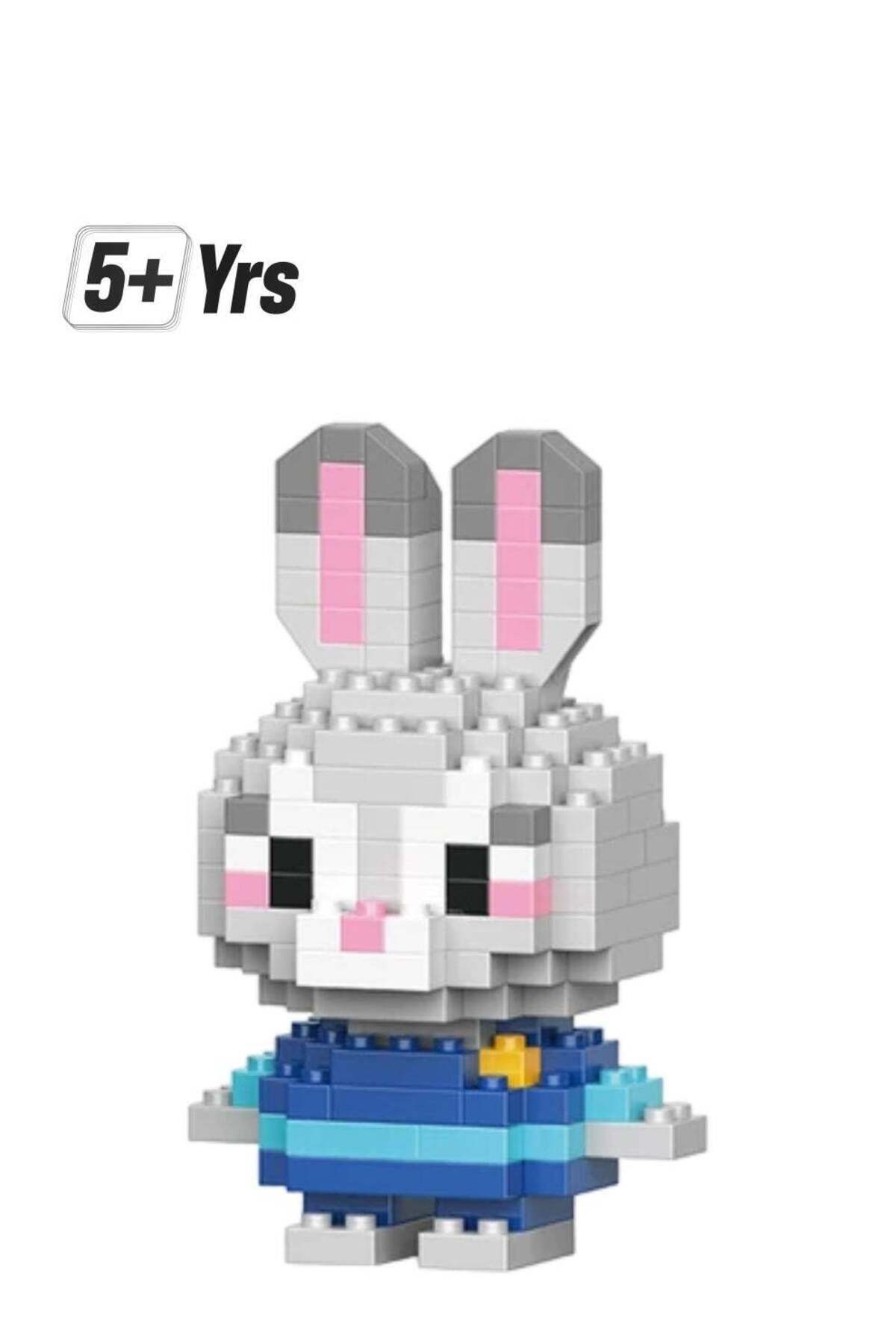 huitich-Cute Rabbit Pixel Block Toy Building Set 1