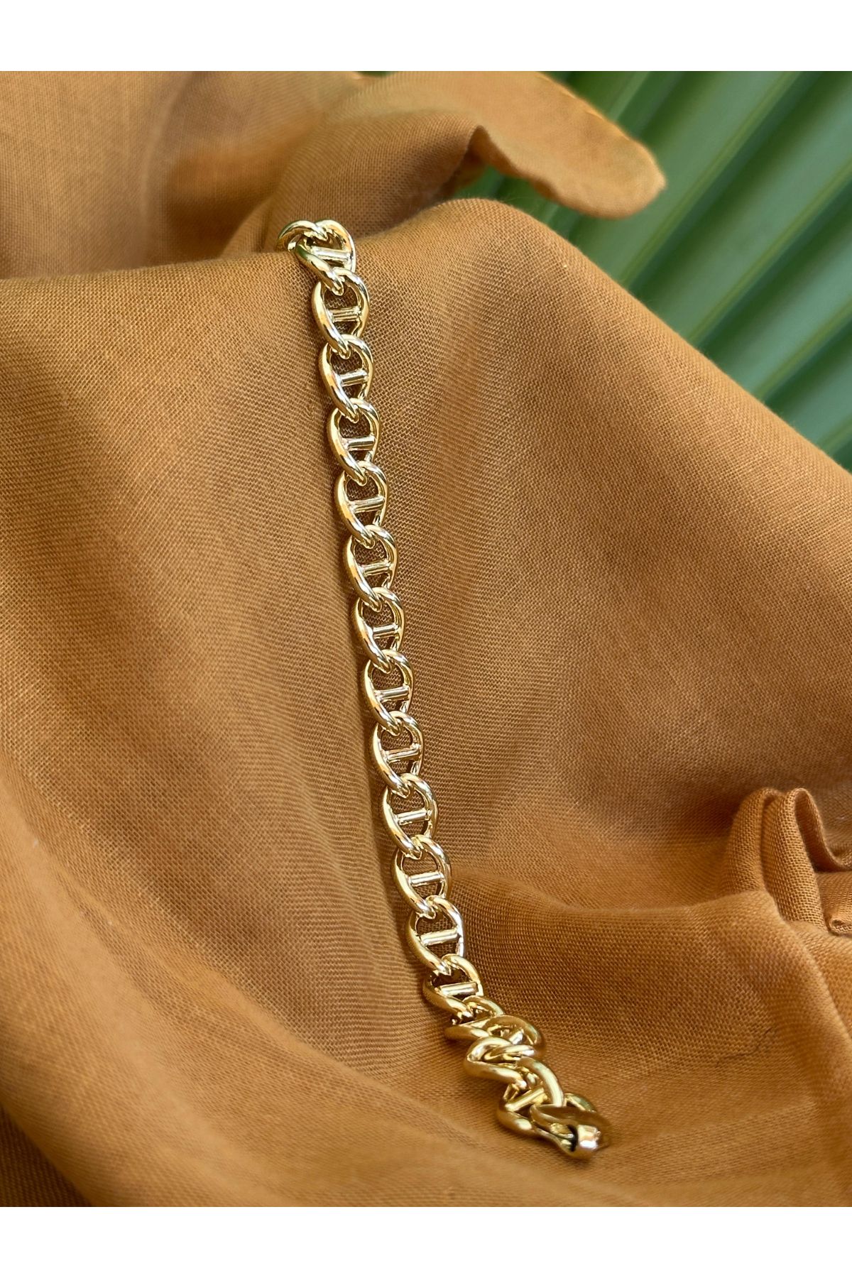 S ATELIER 14 K Altın Kaplama TF Bileklik
