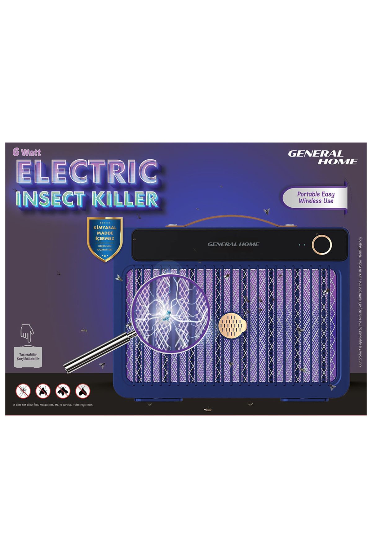 DİJİTA General Home EK-827 Elektrikli Sinek Öldürücü