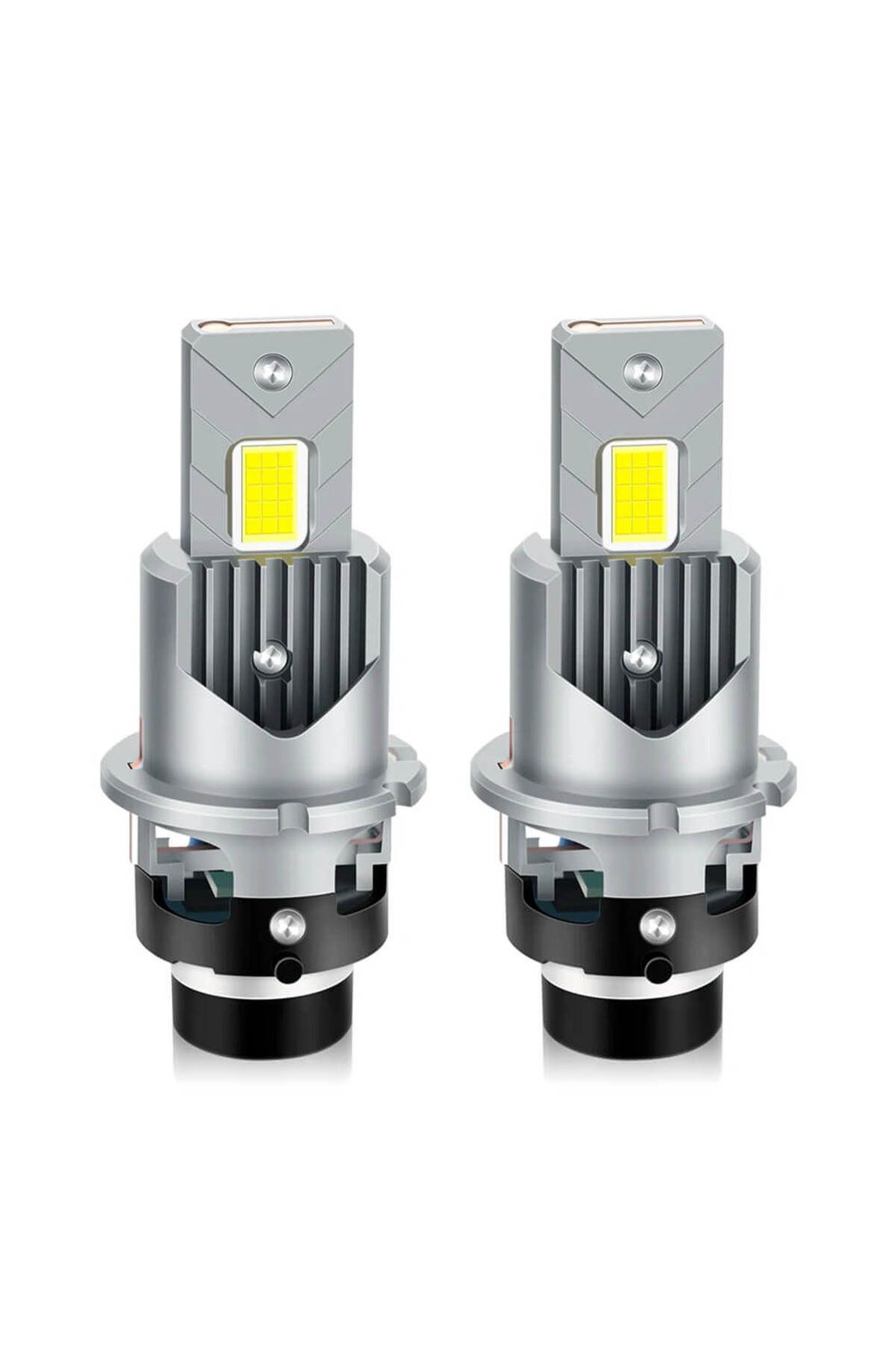 Xentech Light-Set of 2 LED Bulbs D2S/D2R for Headlights Canbus 5000LM 35W 6000K Plug&Play 12V-24V 4